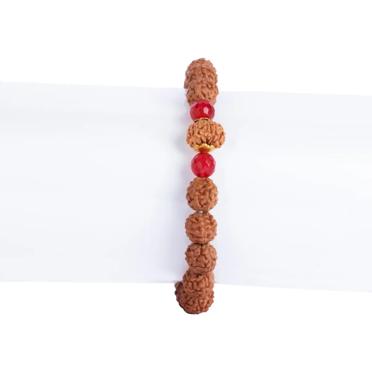 12 Face Rudraksha Bracelet | 12 Mukhi Ruthratcham Bracelet/ Rudraksh Hand Band For Positive Energy Protection - Image 3