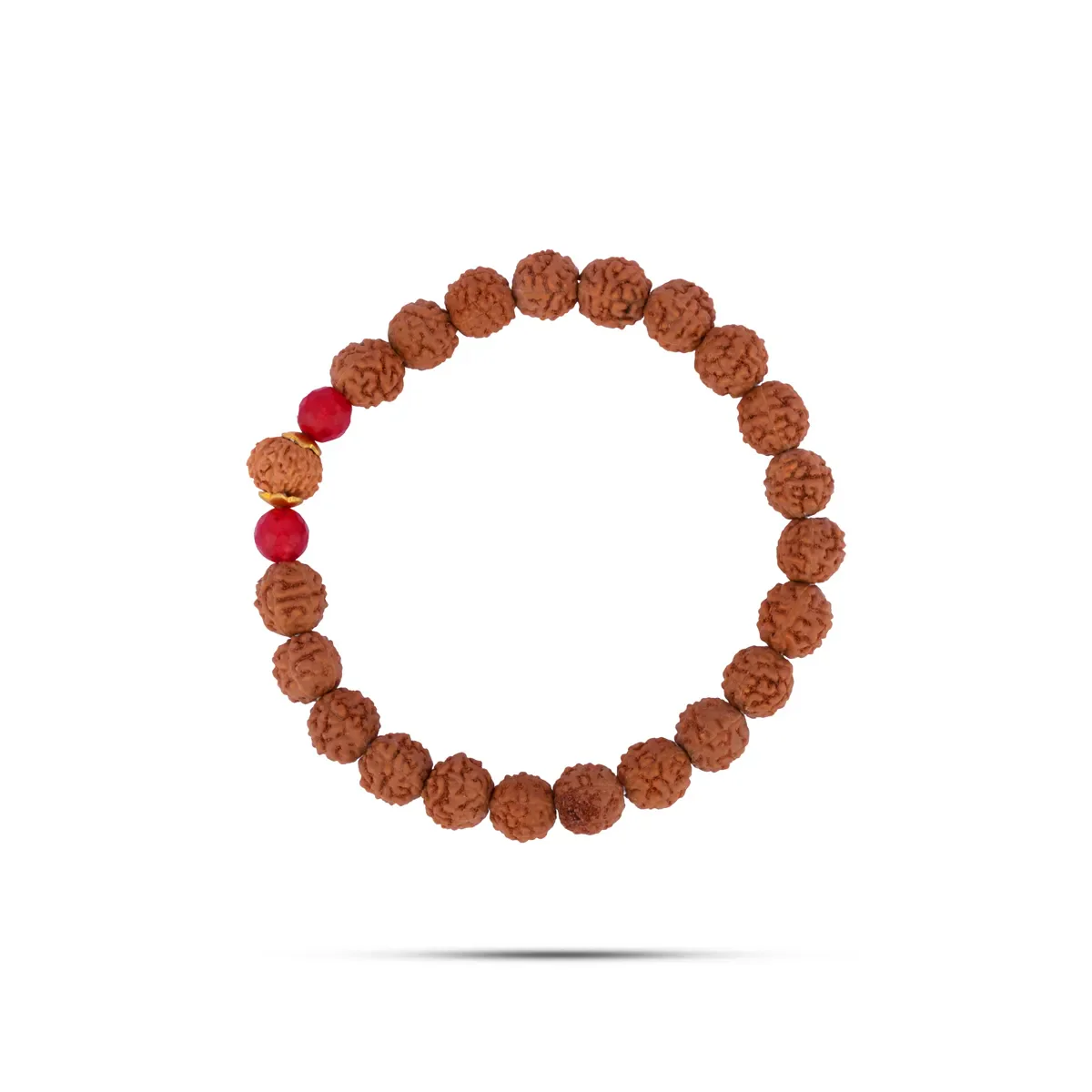 12 Face Rudraksha Bracelet | 12 Mukhi Ruthratcham Bracelet/ Rudraksh Hand Band For Positive Energy Protection - Image 4