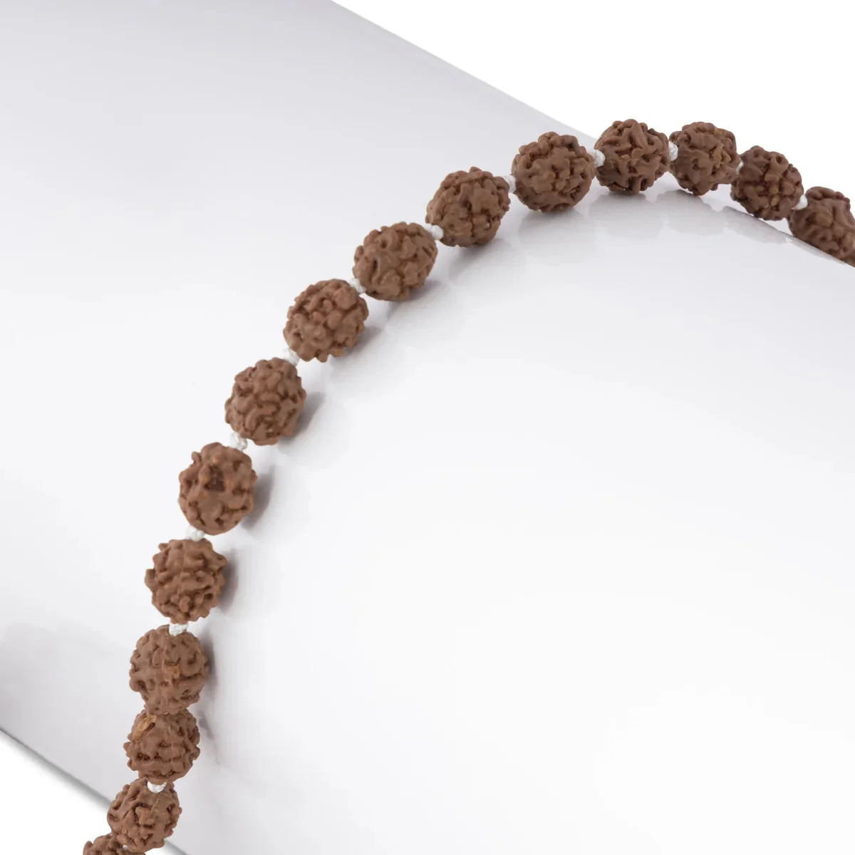4 Mukhi Rudraksha Mala | Java Rudraksha Mala Beads/ Ruthratcham Malai for Men & Women - Image 3
