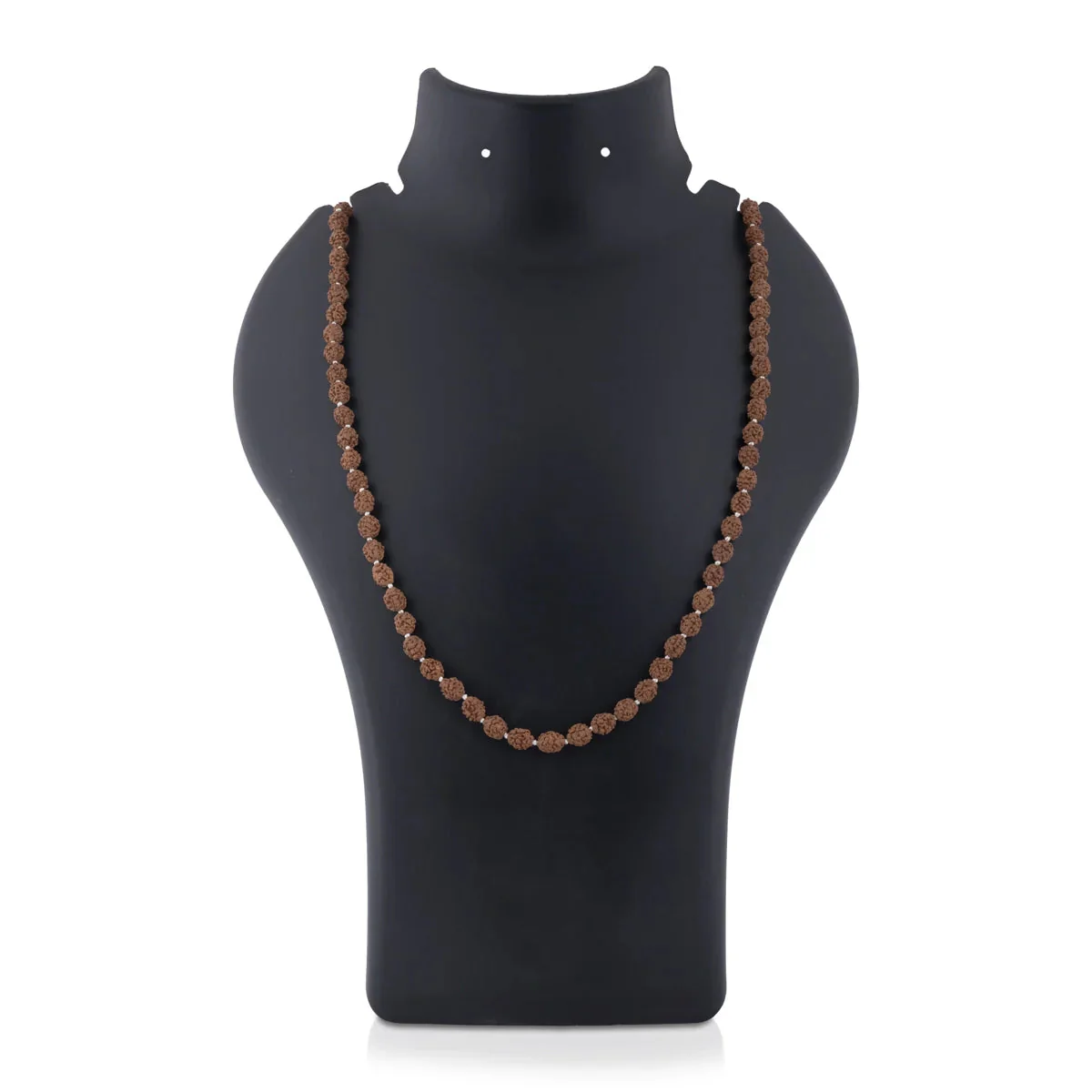 4 Mukhi Rudraksha Mala | Java Rudraksha Mala Beads/ Ruthratcham Malai for Men & Women - Image 4