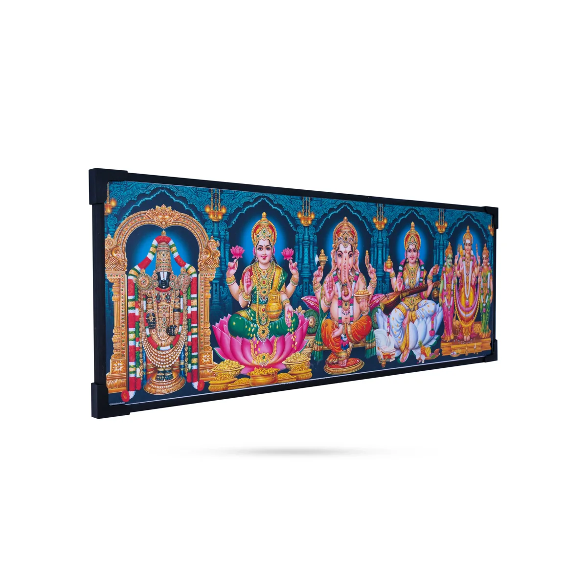 Picture Frame - 20 x 7 Inches | Five Gods Design Photo Frame for Wall Decor - Image 2
