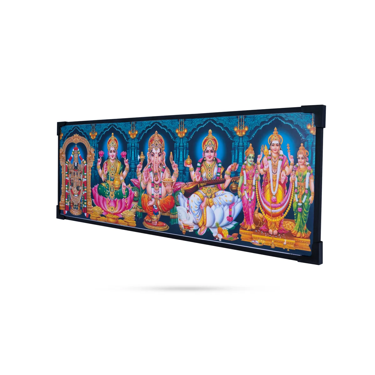 Picture Frame - 20 x 7 Inches | Five Gods Design Photo Frame for Wall Decor - Image 3