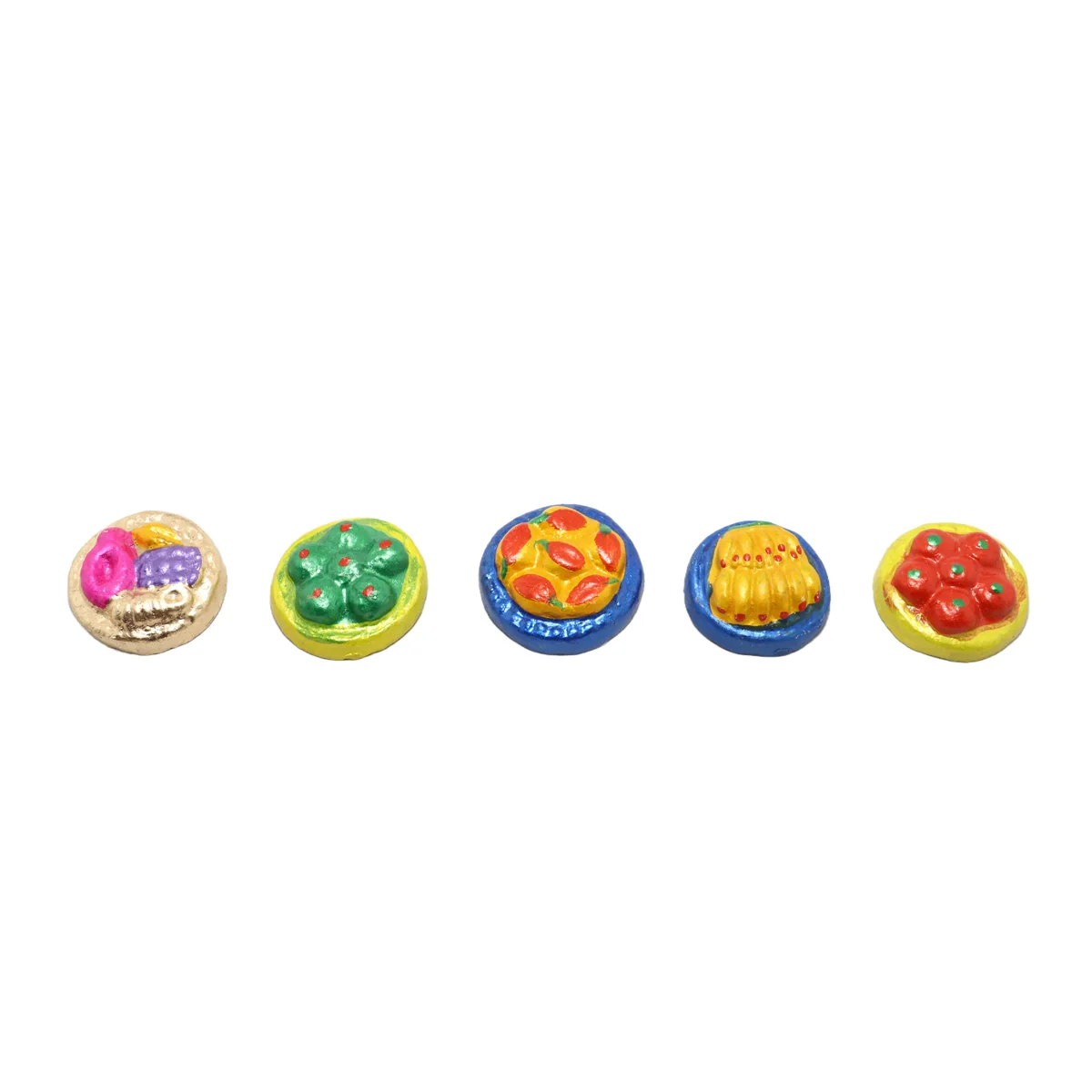 60th Marriage Clay Golu Bommai Set - 7 x 5.5 Inches | Giri Golu Doll/ Navaratri Golu Bomma/ Gombe/ Bommai - Image 10