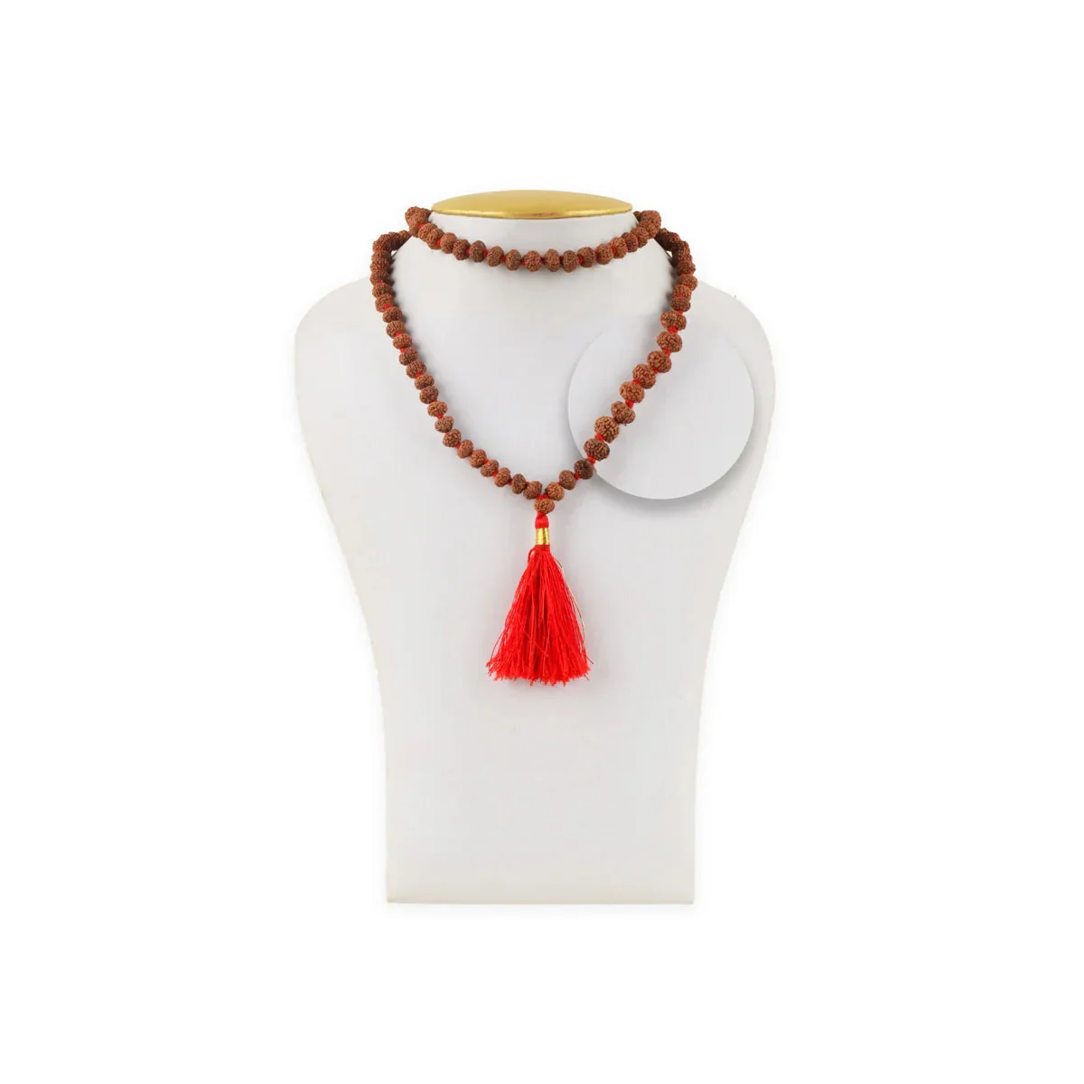 9 Face Rudraksha Mala | Rudraksh Mala Beads/ 9 Mukhi Ruthratcham Malai Java for Men & Women - Image 2