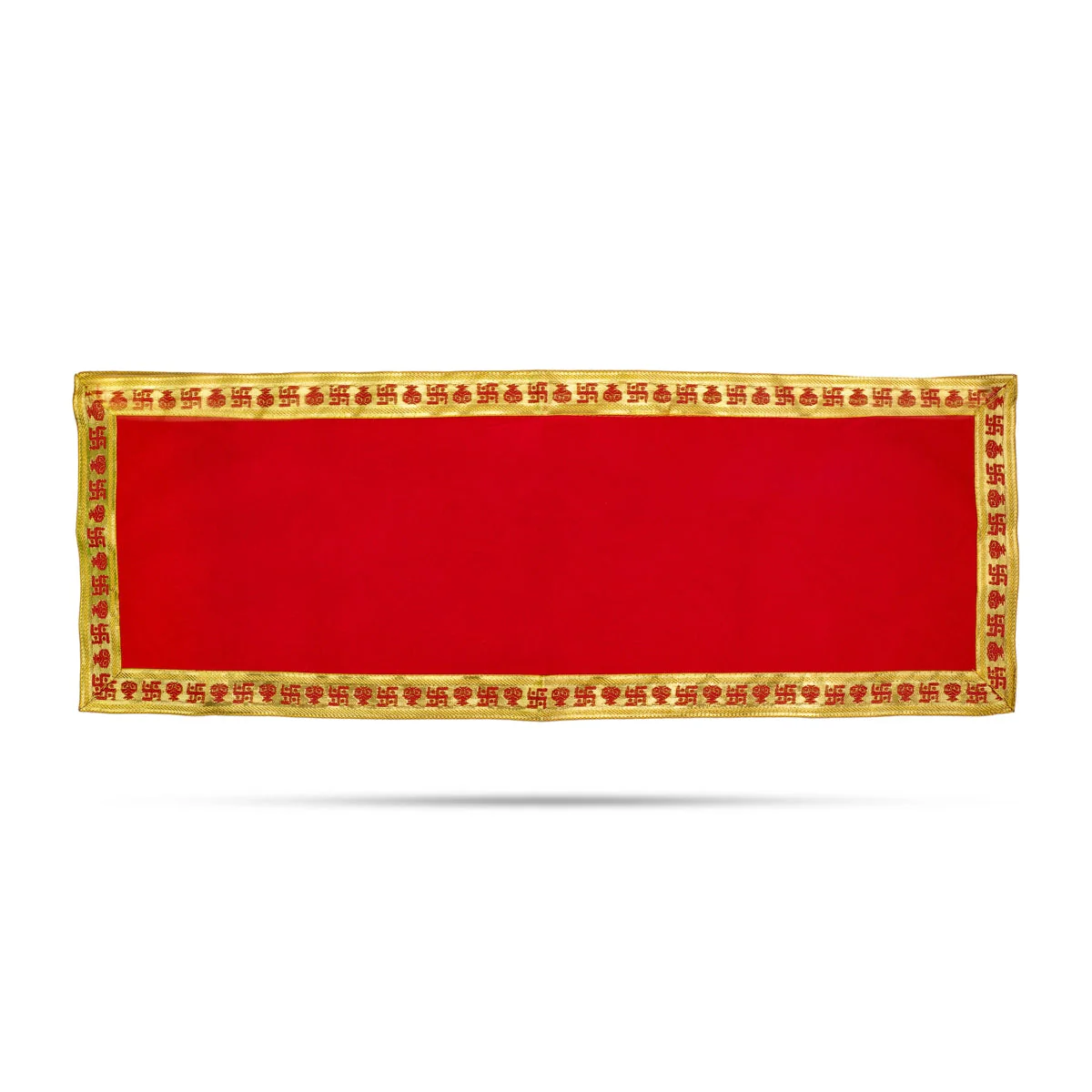 Aasan - 10 x 30 Inches | Velvet Pooja aasan/ Aasan for Deity - Image 3