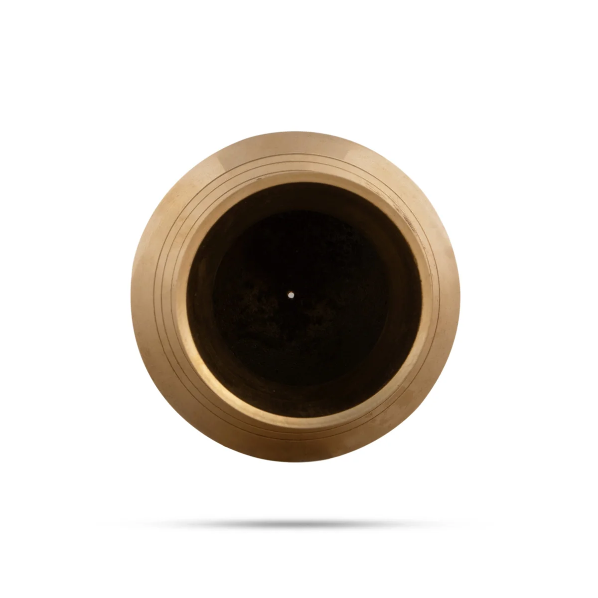 Abhishek Lota - 3.25 X 3 Inches | Shivling Lota/ Abhishek Pot/ Brass Lota For Pooja Abhishekam - Image 2