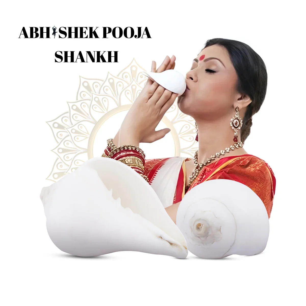 Abhishek Shankh - 1.5 x 2.5 Inches | Sangu/ Conch/ Abhishek Shankha for Pooja - Image 4