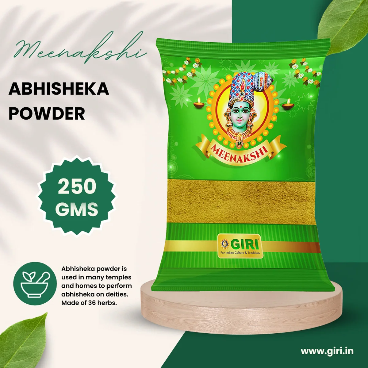 Giri Abhisheka Powder | Thirumanjanam Powder/ Abhisheka Podi for Pooja - Image 10