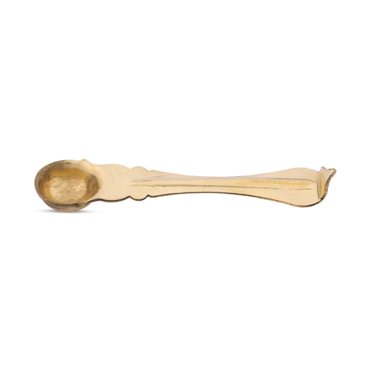 Achmani - 0.5 X 4 Inches | Uddharani/ Brass Pali Spoon For Holy Water Offering And Pooja - Image 2