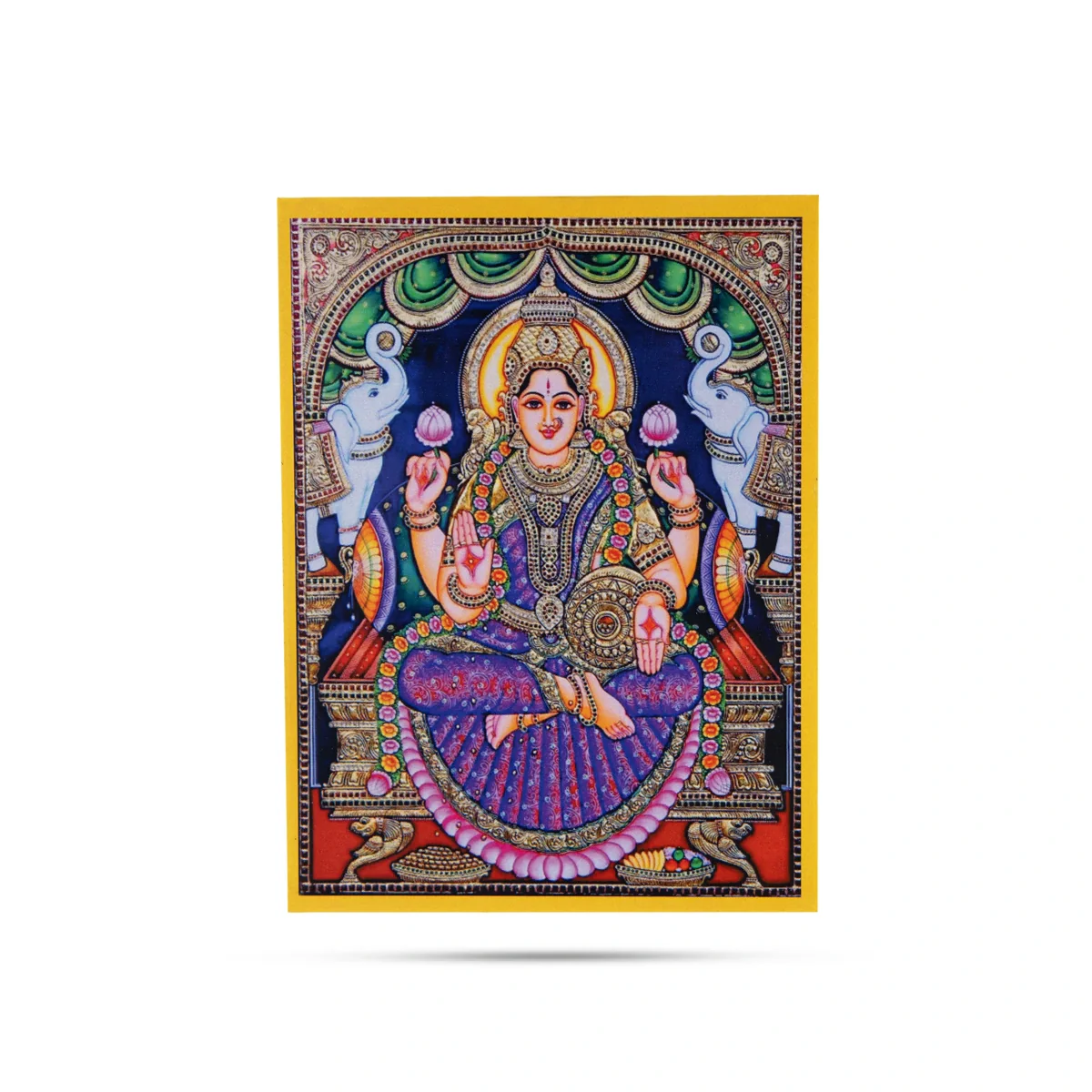 Acrylic Magnet - 3.75 x 3 Inches | Tanjore Painting Acrylic Photo Magnet/ Acrylic Fridge Magnet/ Assorted Design - Image 3