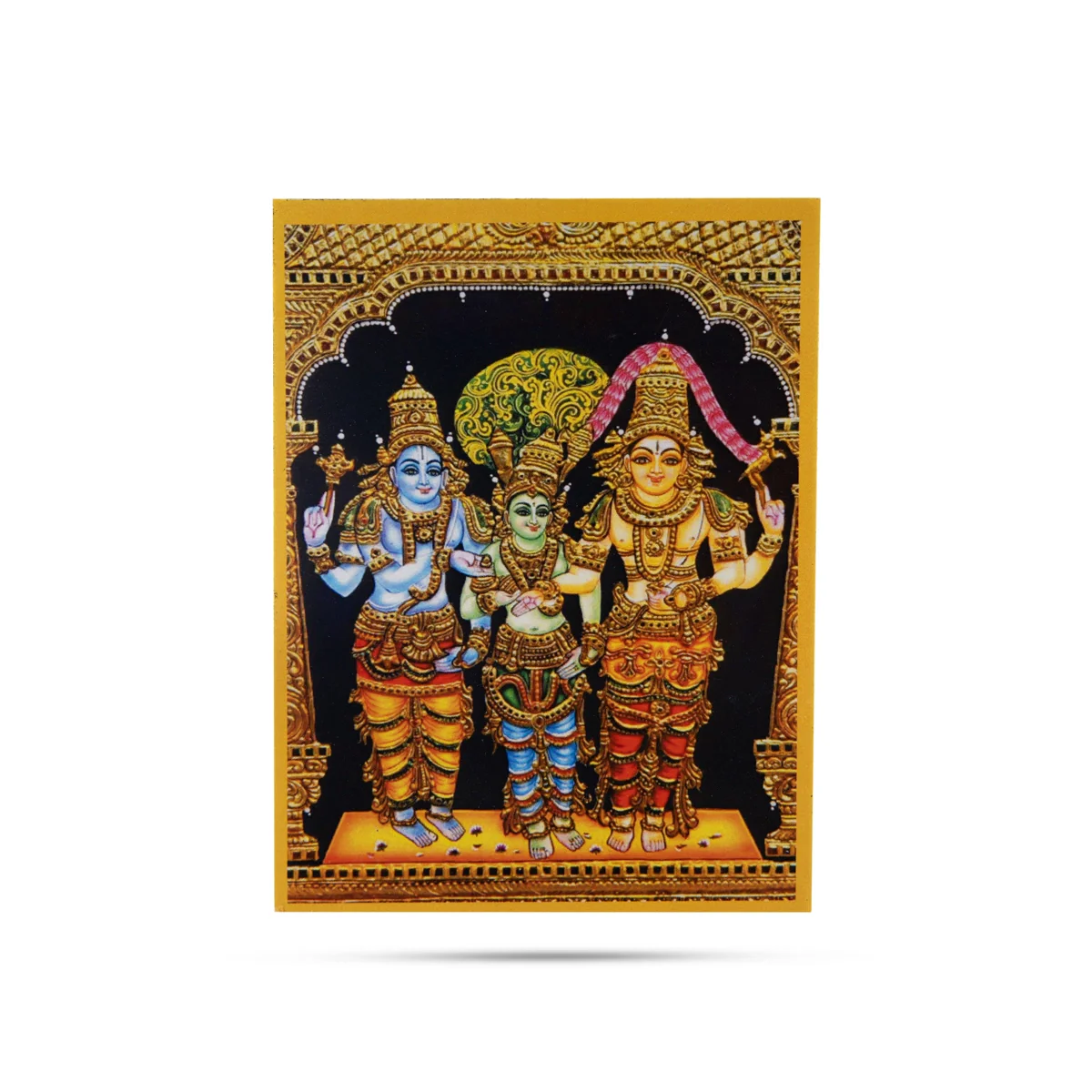 Acrylic Magnet - 3.75 x 3 Inches | Tanjore Painting Acrylic Photo Magnet/ Acrylic Fridge Magnet/ Assorted Design - Image 7