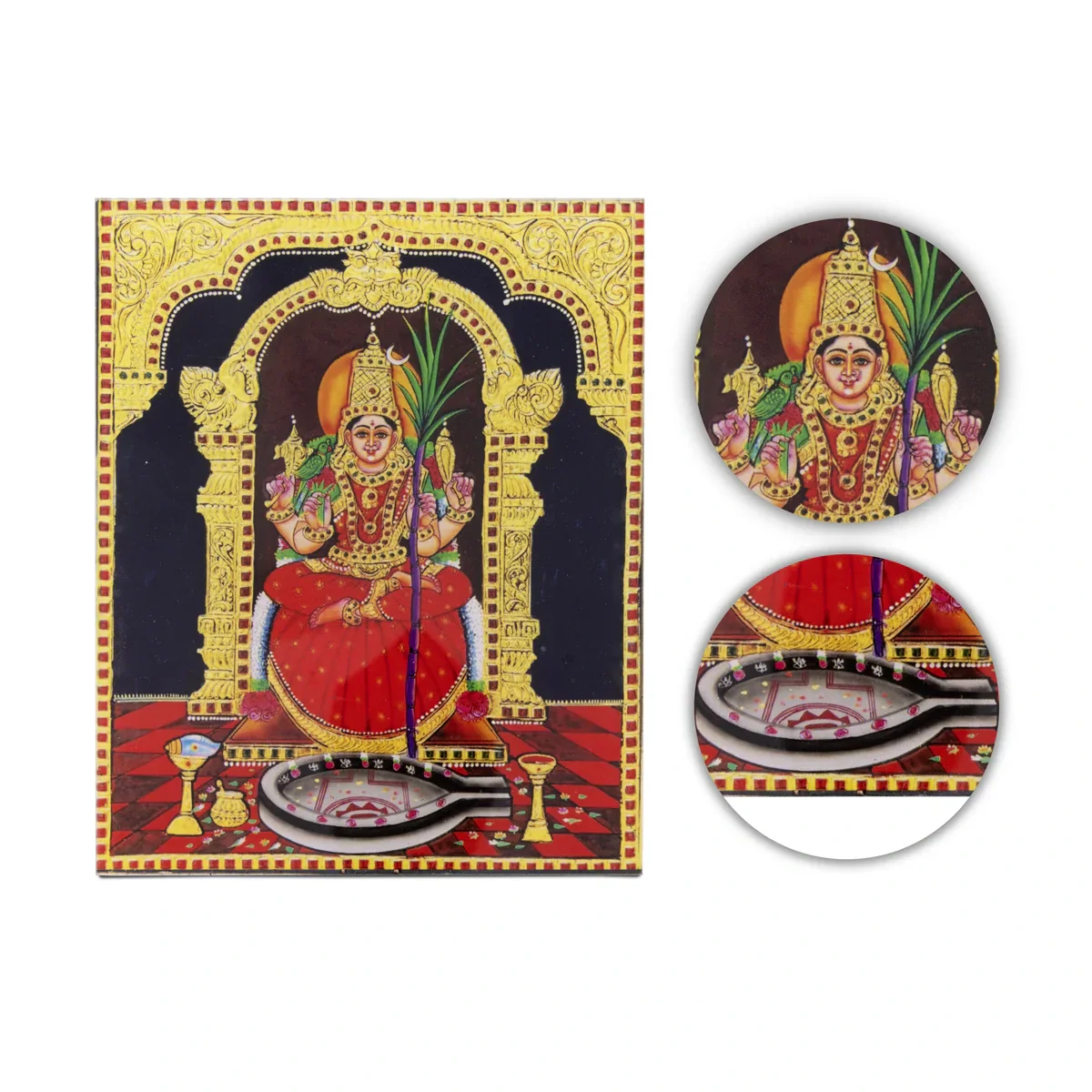 Acrylic Stand - 3.75 Inches | Picture Frame/ Photo Frame for Car Decor/ Assorted Design - Image 11
