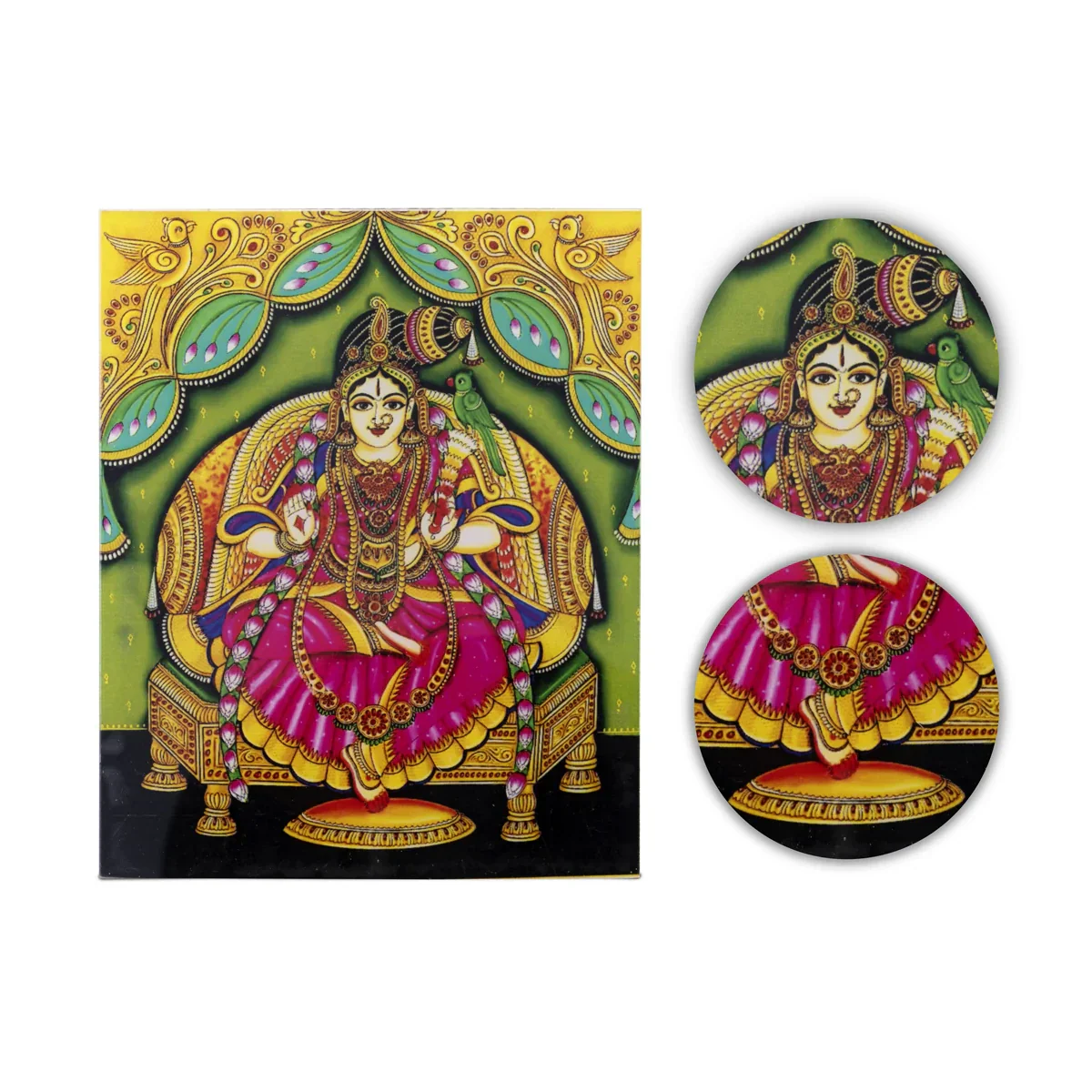 Acrylic Stand - 3.75 Inches | Picture Frame/ Photo Frame for Car Decor/ Assorted Design - Image 12