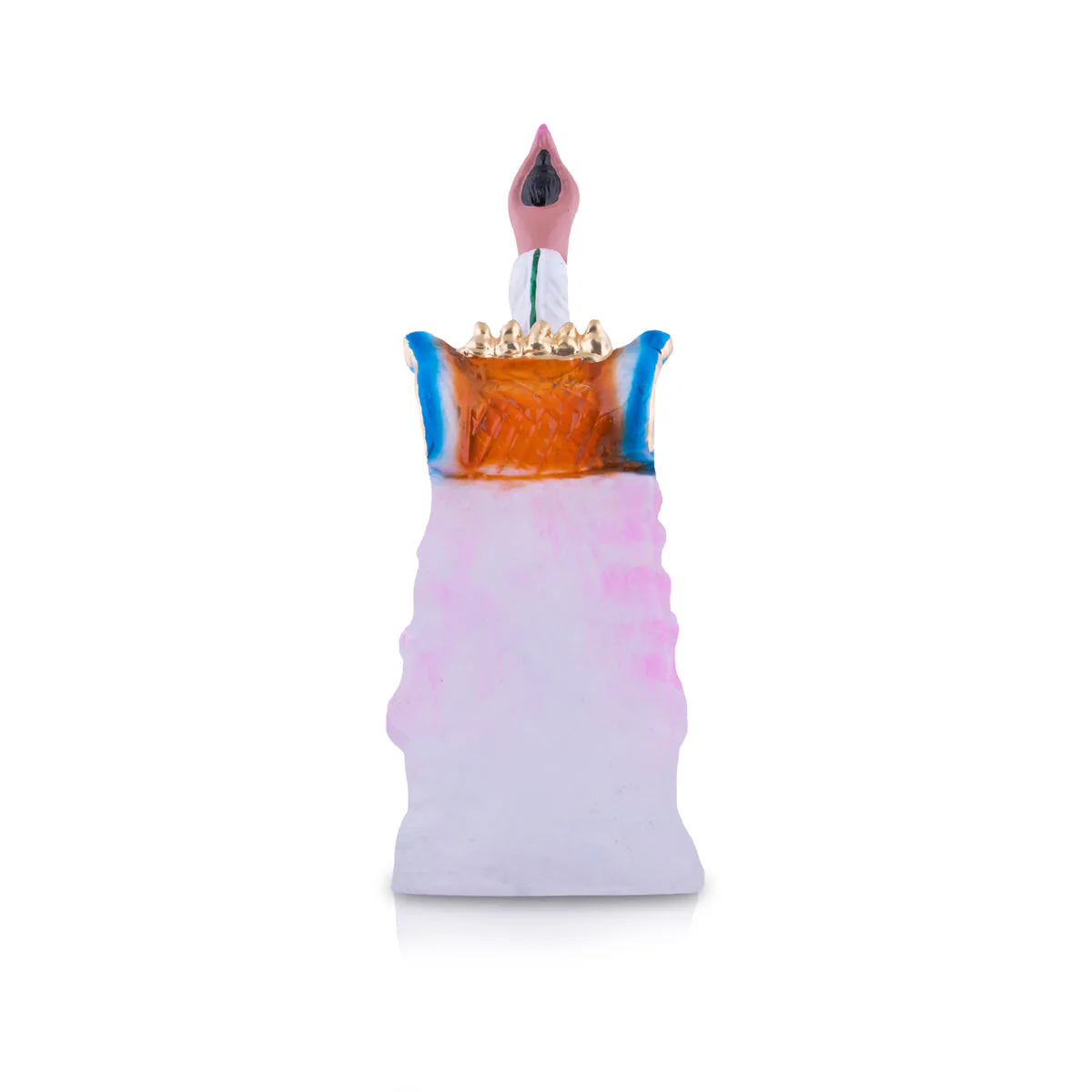 Murugan Arunagirinathar Clay Golu Bommai Pair - 14 x 5 Inches | Giri Golu Doll/ Navaratri Golu Bomma/Gombe/Bommai - Image 12