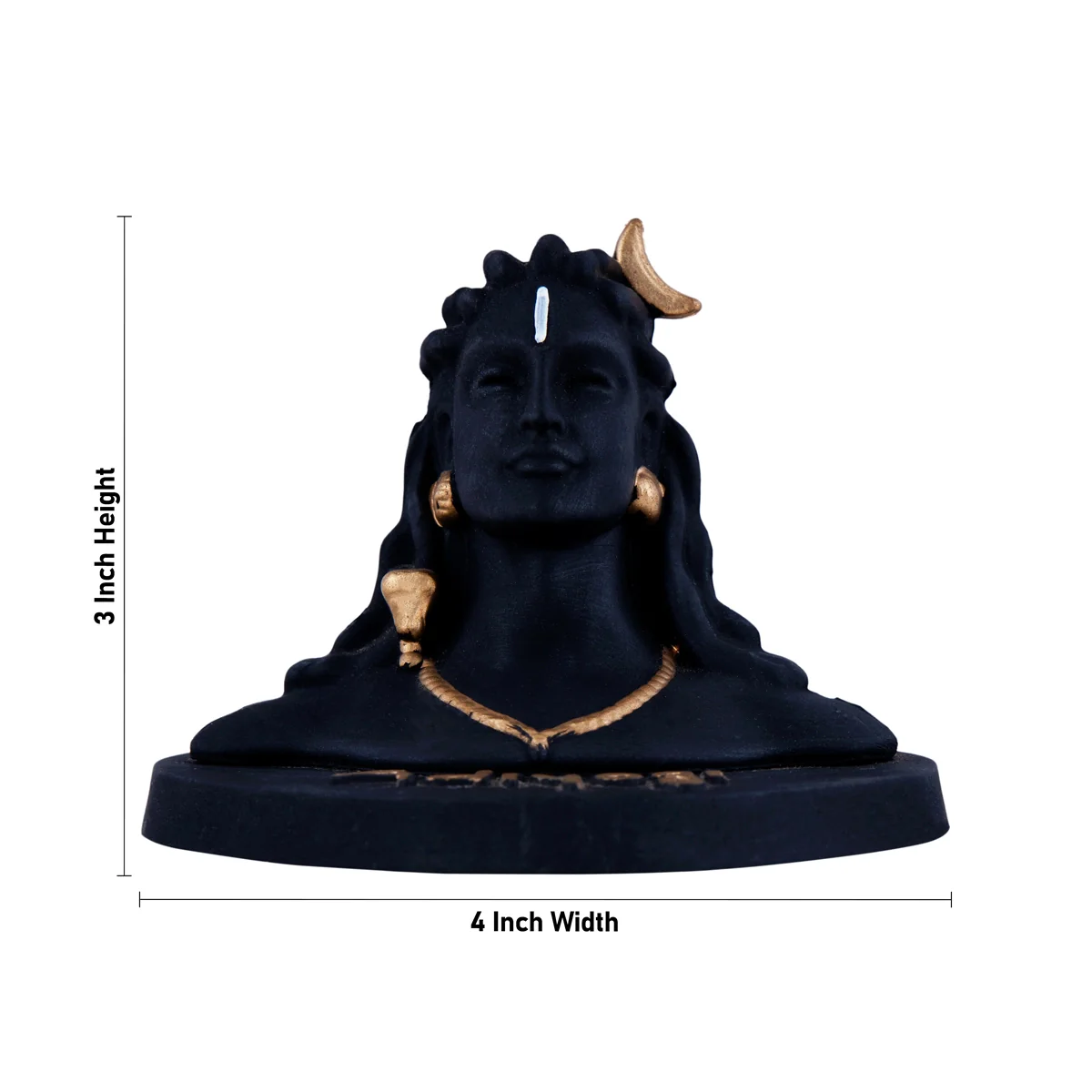 Adiyogi Statue - 3 x 4 Inches | Adiyogi Shiva Statue for Pooja - Image 3