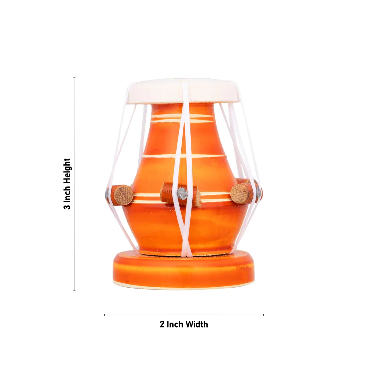 Agarbathi Stand - 3 X 2 Inches | Tabla Design Incense Holder/ Wooden Agarbatti Stand For Pooja & Meditation - Image 3
