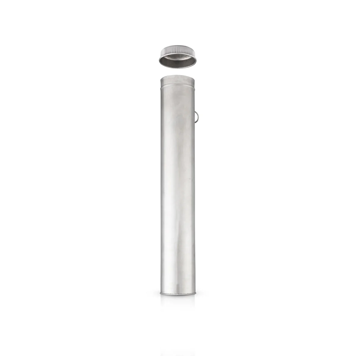 Agarbathi Stand With Lid - 10.75 x 1.5 Inches | Agarbathi Holder/ Stainless Steel & Pipe Shape Incense Holder for Pooja - Image 2