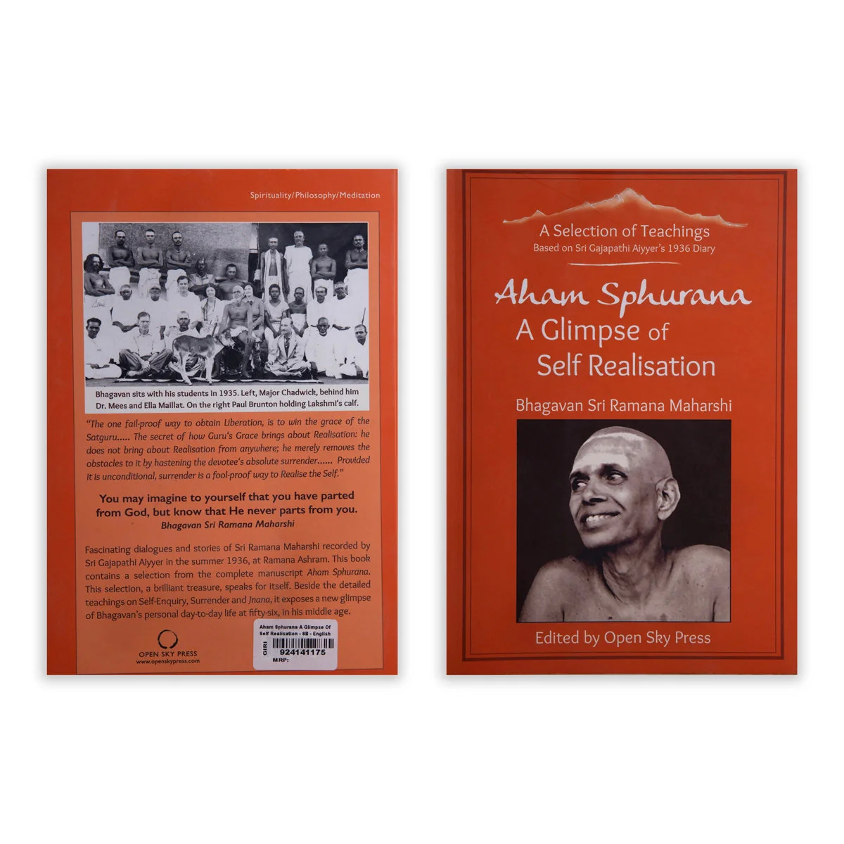 Aham Sphurana-A Glimpse Of Self Realisation- English | Sri Ramana Maharshi/ Philosophical Book For Self Enquiry - Image 2