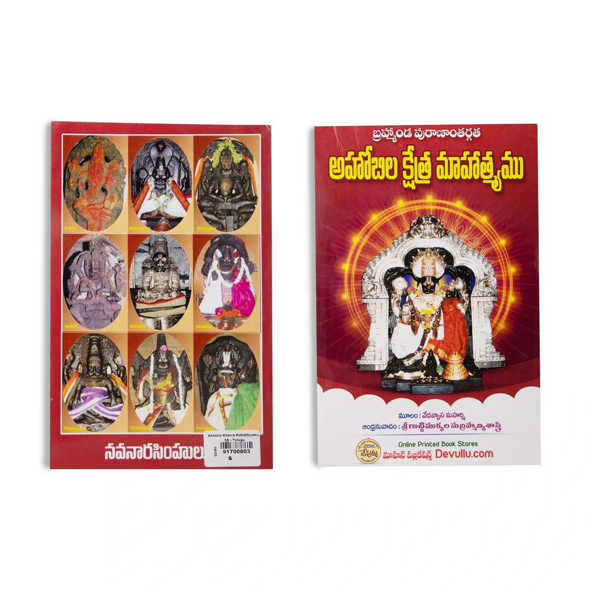 Ahobila Kshetra Mahatyamu - Telugu | Hindu Religious Book - Image 2