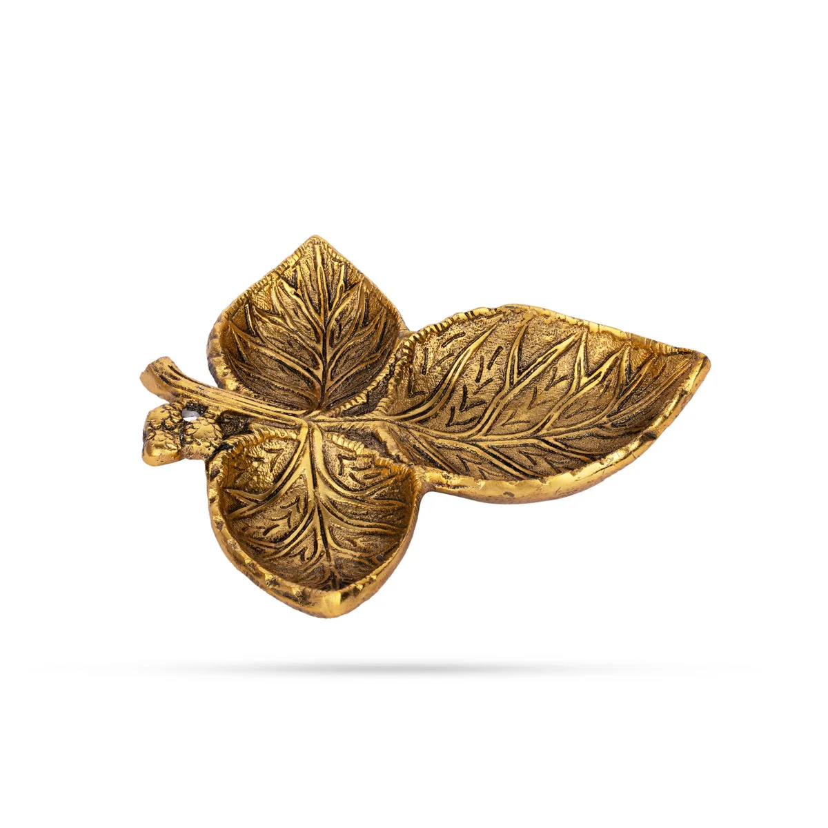Aluminium Grapes Leaf - 6.5 x 6 Inches | Decorative Grapes Leaf for Home - Image 2
