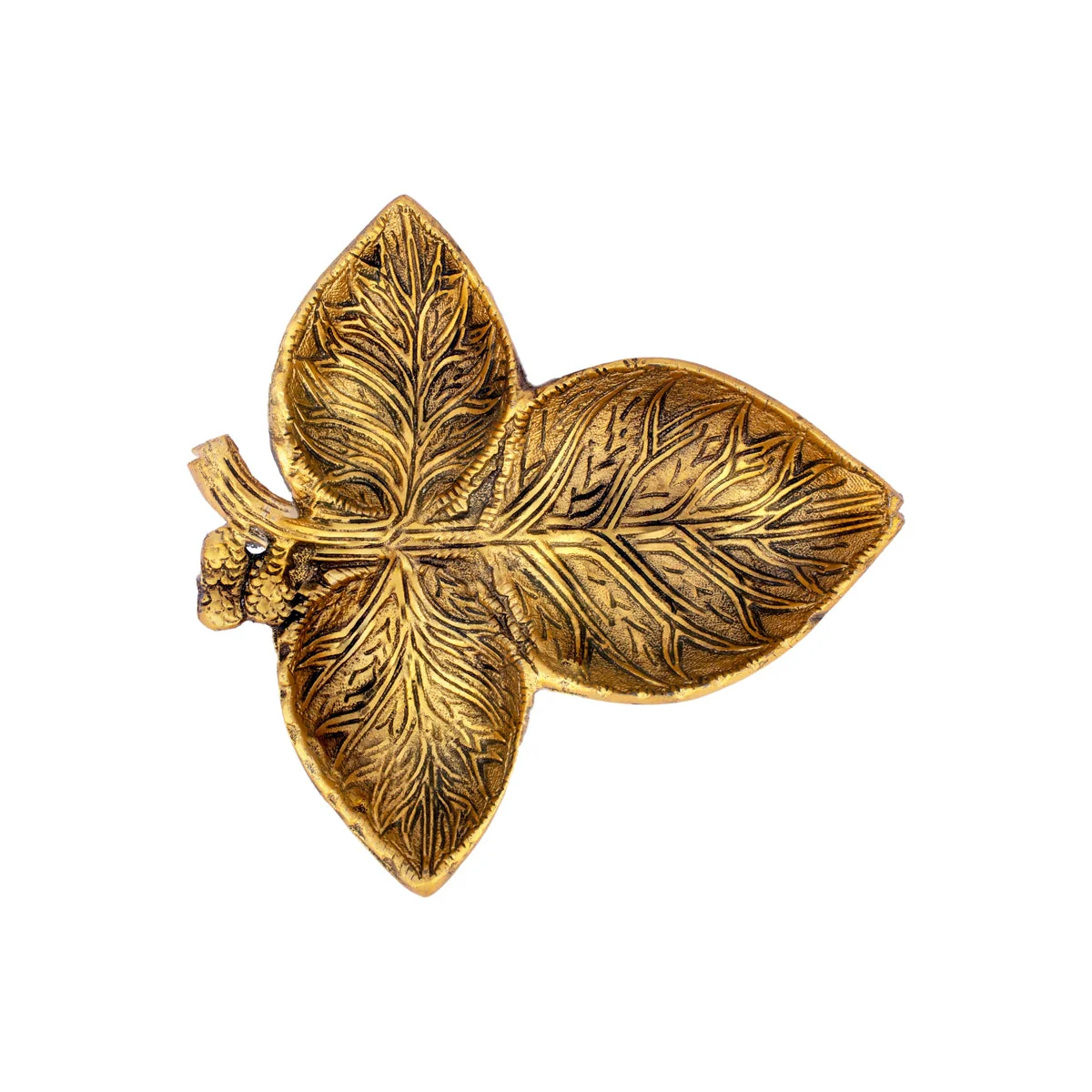 Aluminium Grapes Leaf - 6.5 x 6 Inches | Decorative Grapes Leaf for Home - Image 3