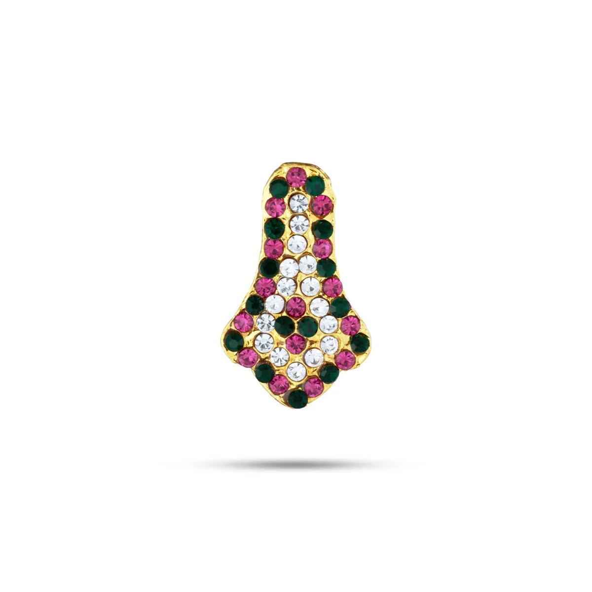 Amman Face Set | Stone Devi Face/ Multicolour Stone Ammavari Face For Pooja & Deity Decor - Image 2