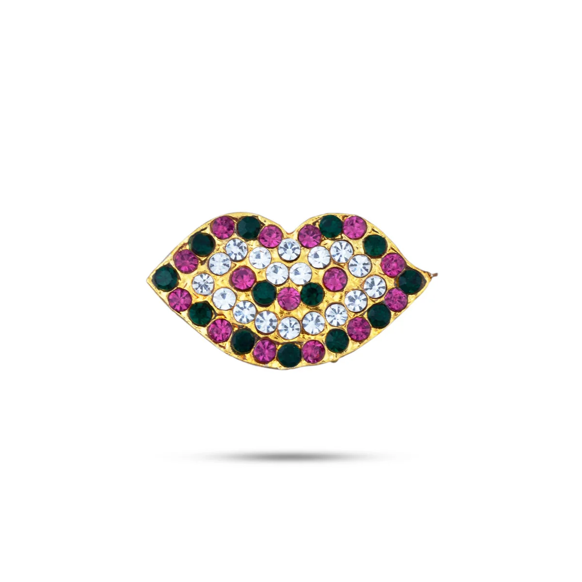 Amman Face Set | Stone Devi Face/ Multicolour Stone Ammavari Face For Pooja & Deity Decor - Image 3