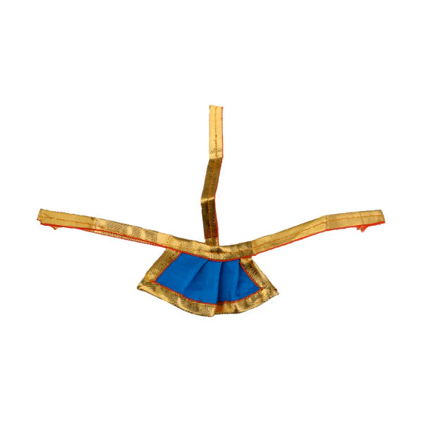 Amman Pavadai- 1.5 Inches | Satin with Jari Border Mata Poshak/ Devi Vastra for Deity/ Assorted Colour - Image 11