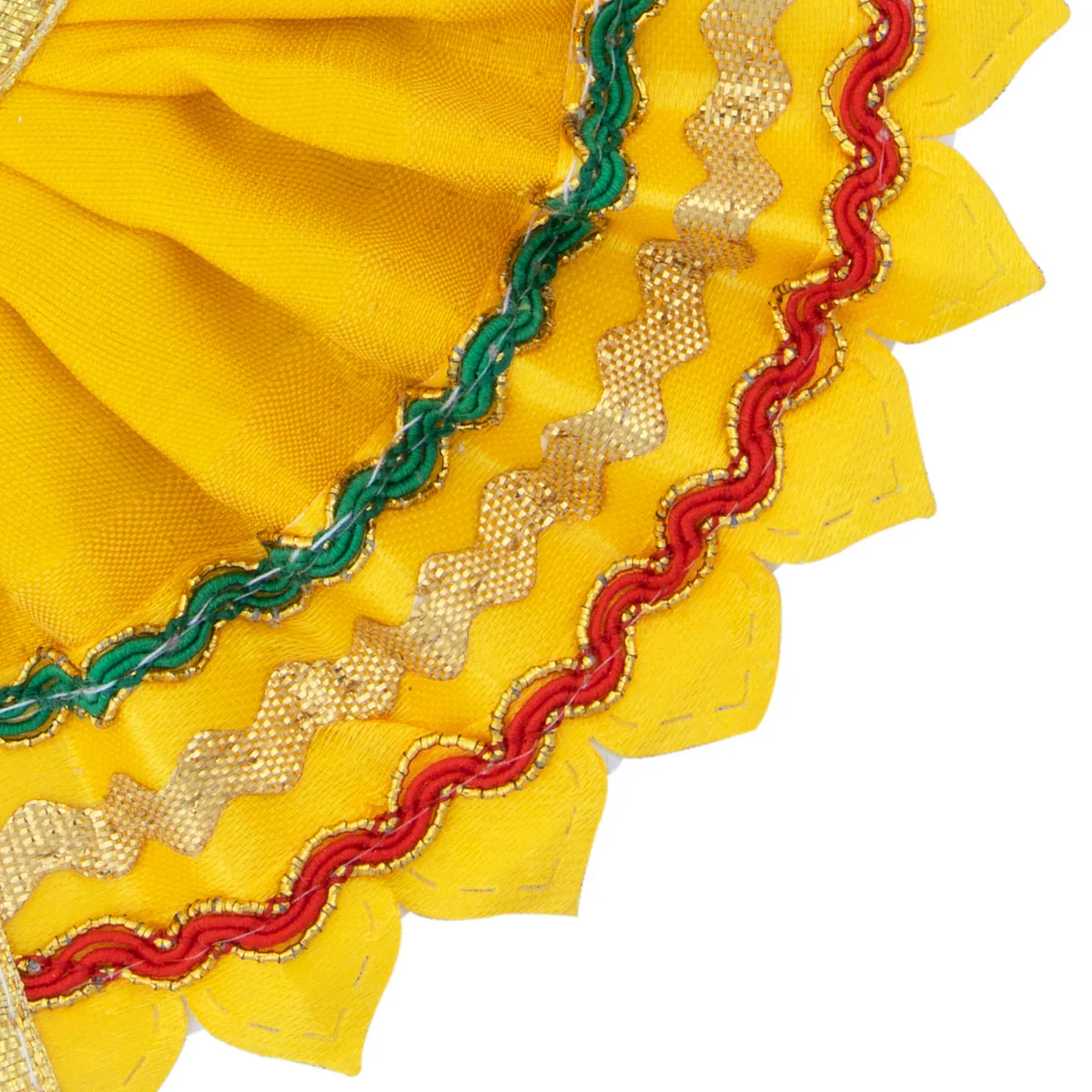 Amman Pavadai - 2 Inches | Devi Dress/ Mata Dress for Deity - Image 3