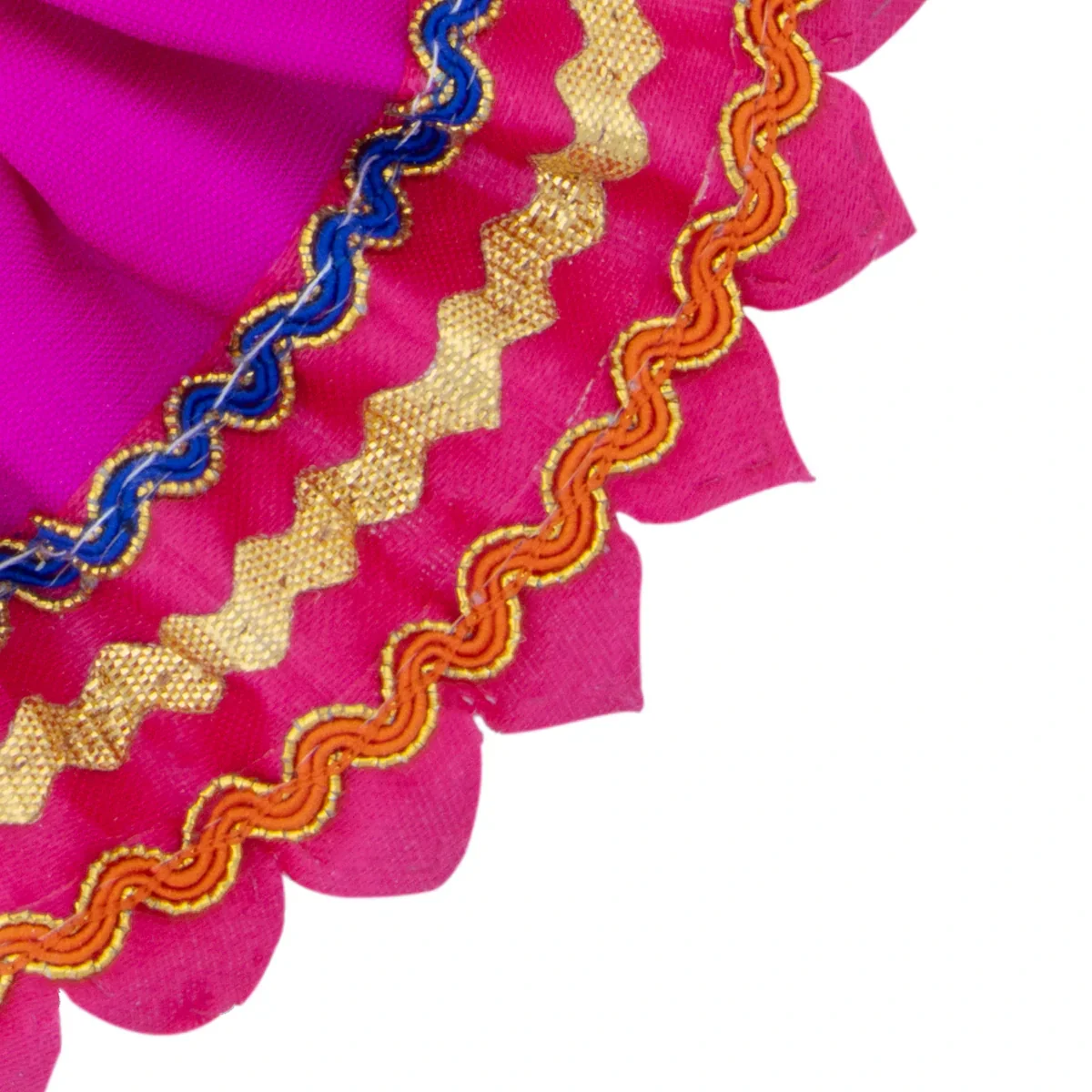 Amman Pavadai - 3 Inches | Devi Dress/ Mata Dress for Deity - Image 6