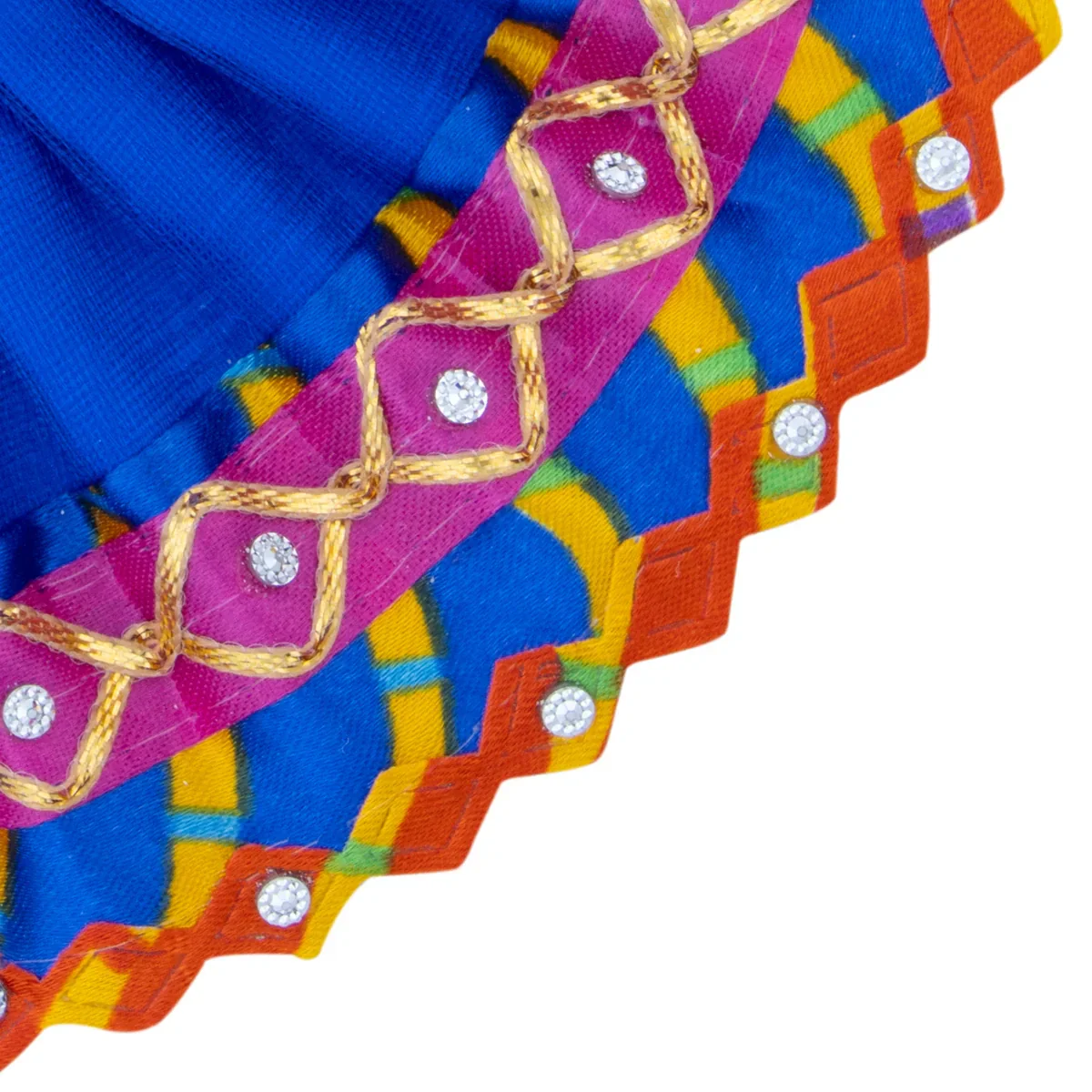 Amman Pavadai - 3 Inches | Devi Dress/ Mata Dress for Deity - Image 9