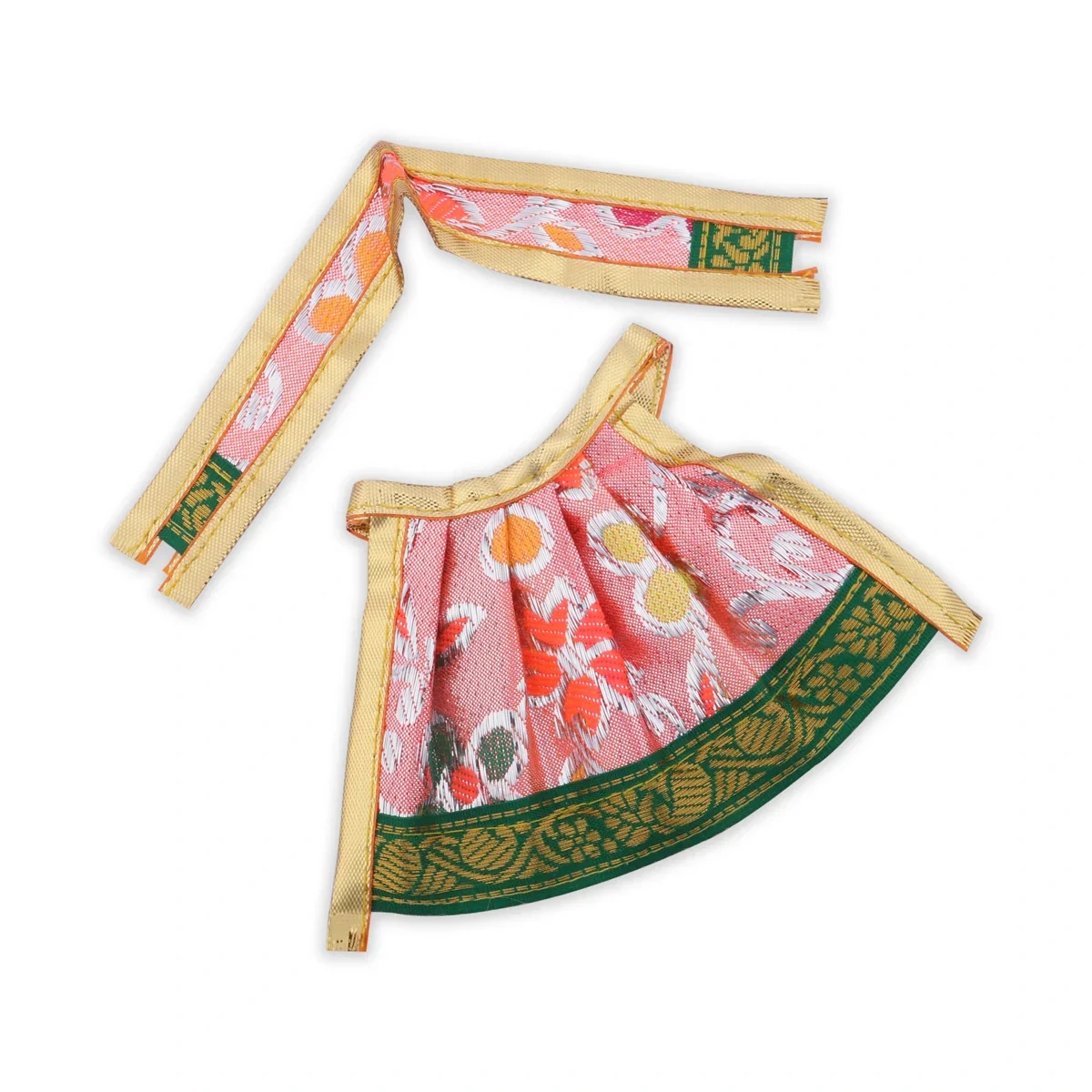 Amman Pavadai | Fancy Amman Dress Mata Dress for Deity/ Assorted Colour - Image 3
