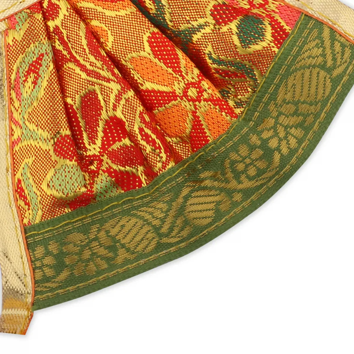 Amman Pavadai | Fancy Amman Dress Mata Dress for Deity/ Assorted Colour - Image 9