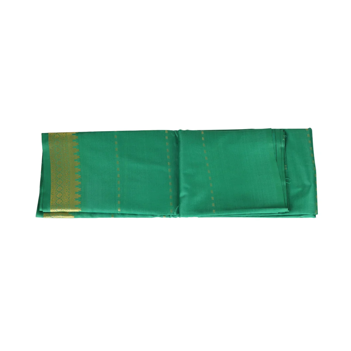 Amman Saree - 6 Yards | Cutting Butta Pattu Devi Dress/ Mata Poshak for Deity/ Assorted Colour - Image 3
