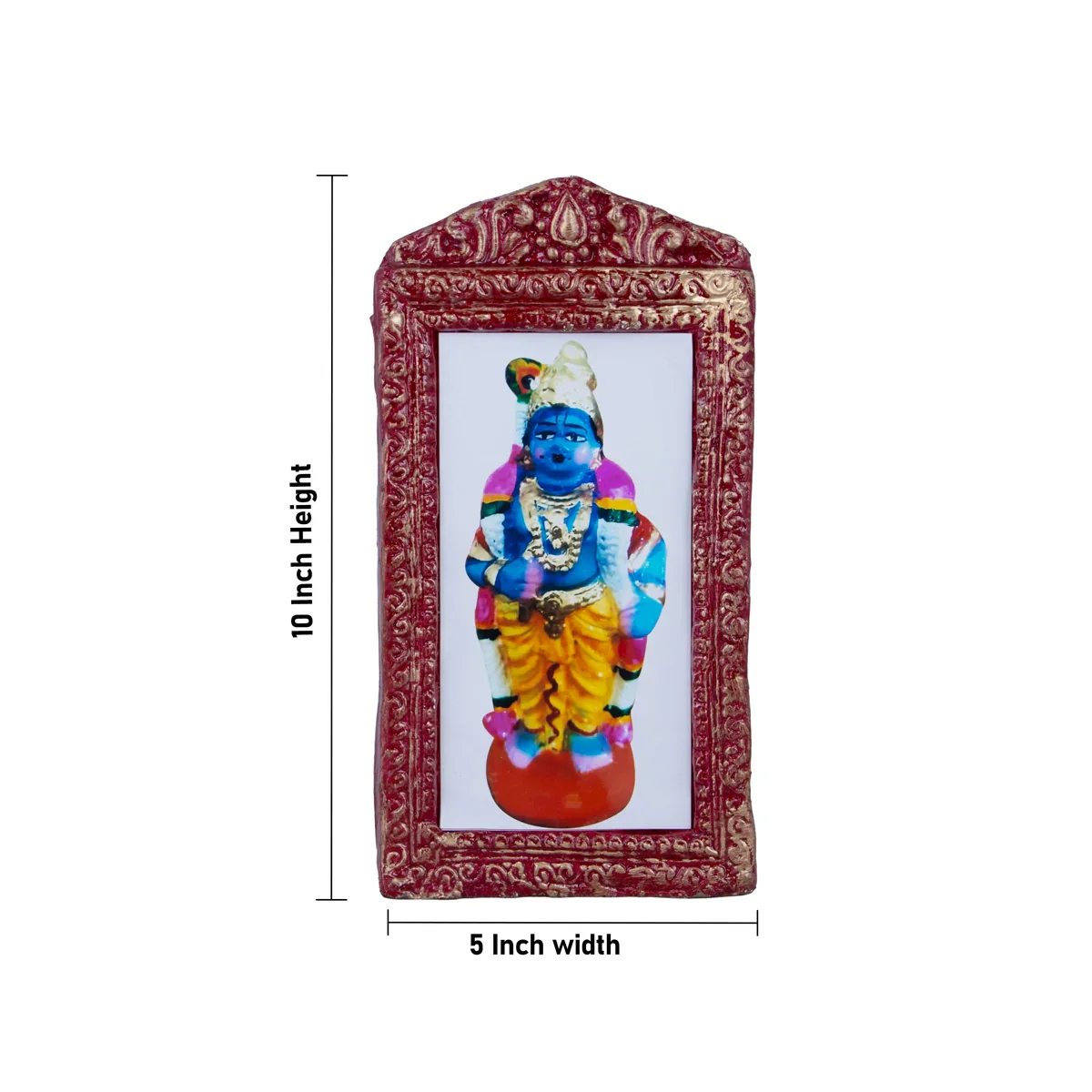 Andal Jananam Clay Golu Bommai Set - 10 x 5 Inches | Giri Golu Doll/ Navaratri Golu Bomma/Gombe/Bommai - Image 8