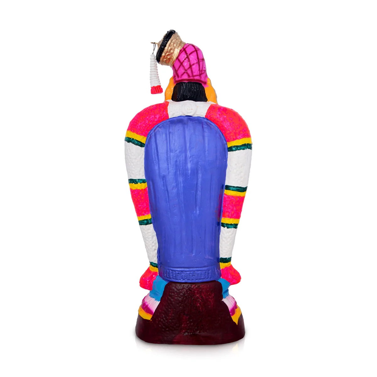 Andal Paper Mache Golu Bommai - 17 x 6 Inches | Giri Golu Doll/ Navaratri Golu Bomma/Gombe/Bommai - Image 5