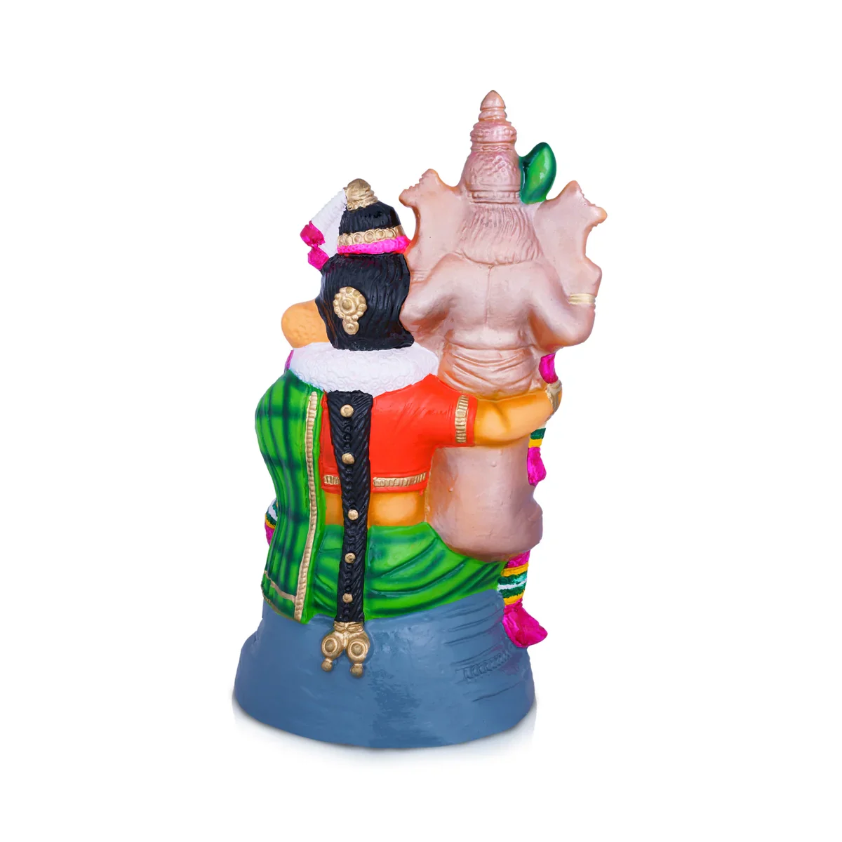 Andal Perumal Paper Mache Golu Bommai - 24 x 11 Inches | Giri Golu Doll/ Navaratri Golu Bomma/Gombe/Bommai - Image 4
