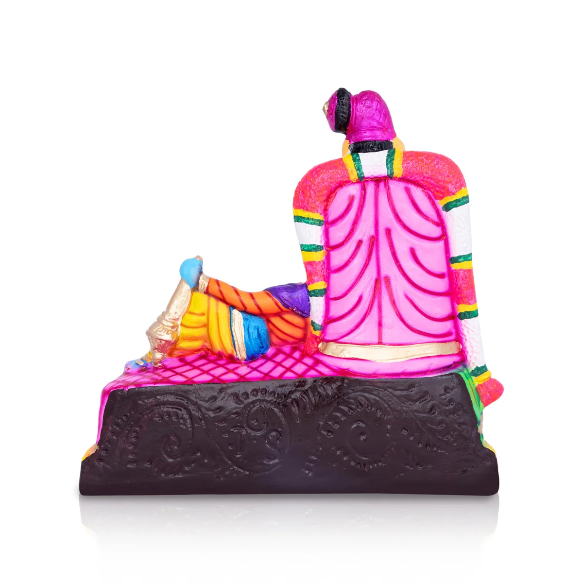 Andal Rangamannar Paper Mache Golu Bommai- 16 X 5.5 Inches | Navaratri Golu Gombe/Giri Golu Doll/Navratri Decor - Image 5
