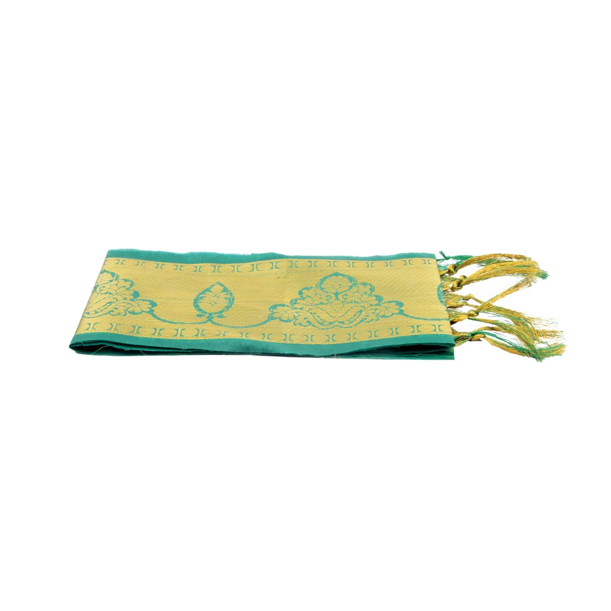 Angavastra - 1.80 Mtr | Jari Towel/ Kasavu Shawl for Men - Image 10