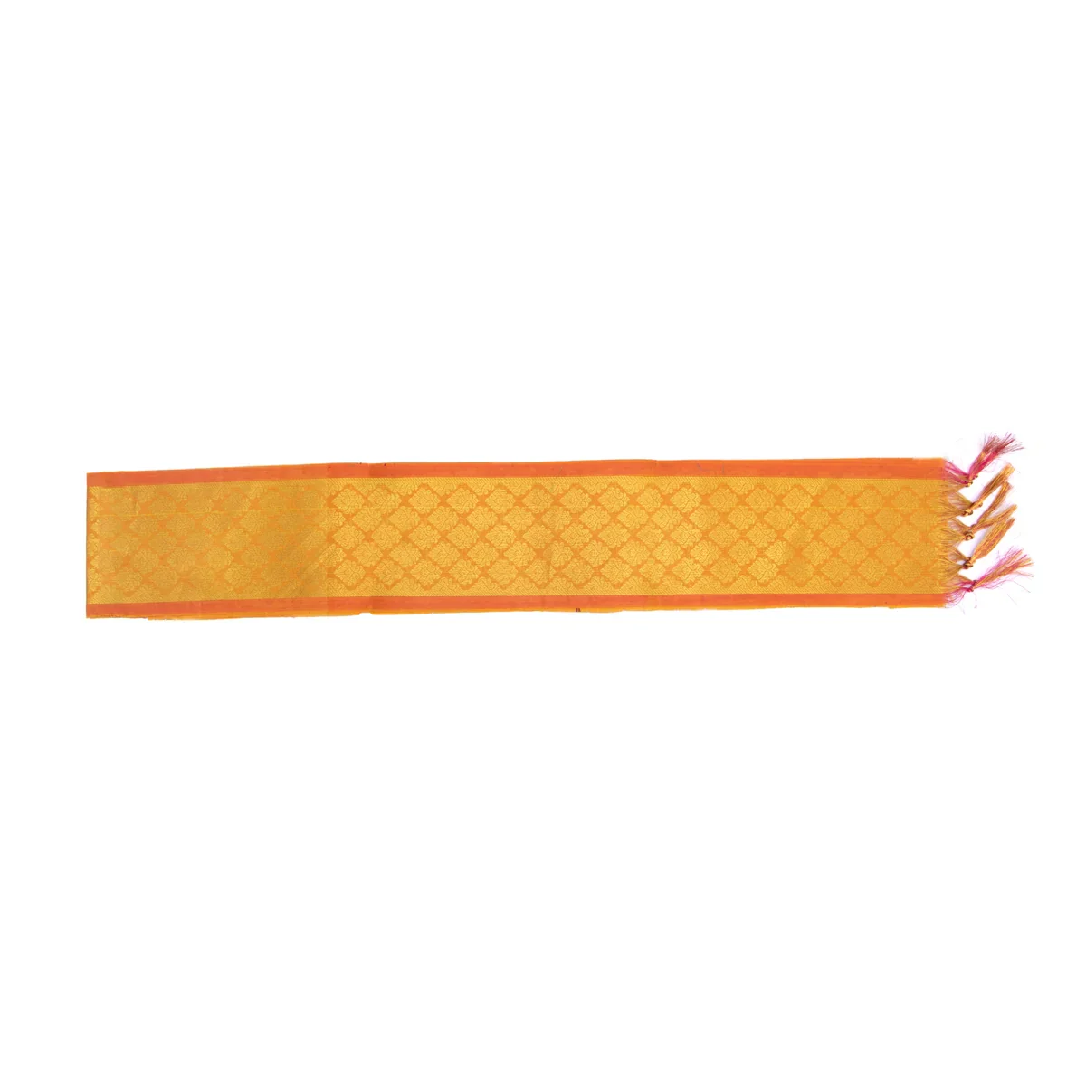 Angavastra - 1.80 Mtr | Jari Towel/ Kasavu Shawl for Men - Image 15