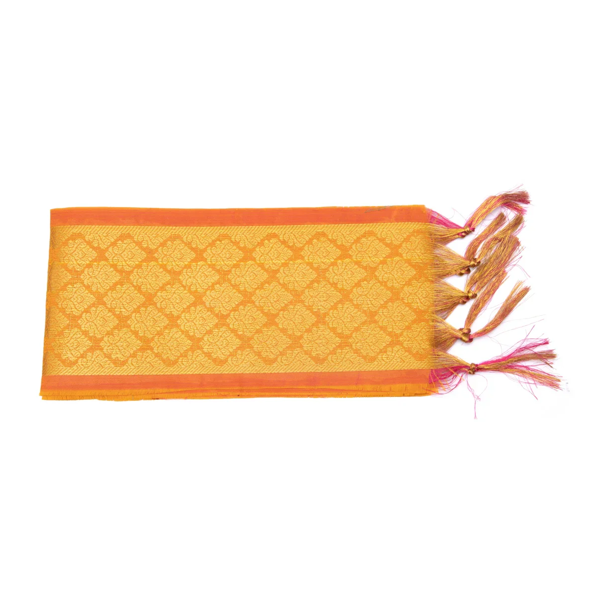 Angavastra - 1.80 Mtr | Jari Towel/ Kasavu Shawl for Men - Image 9