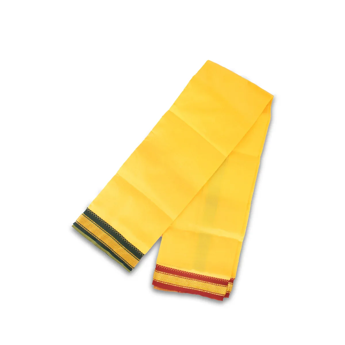 Angavastra - 4 Yards | Asha Pattu Kan Border Towel/ Kasavu Shawl for Men - Image 8