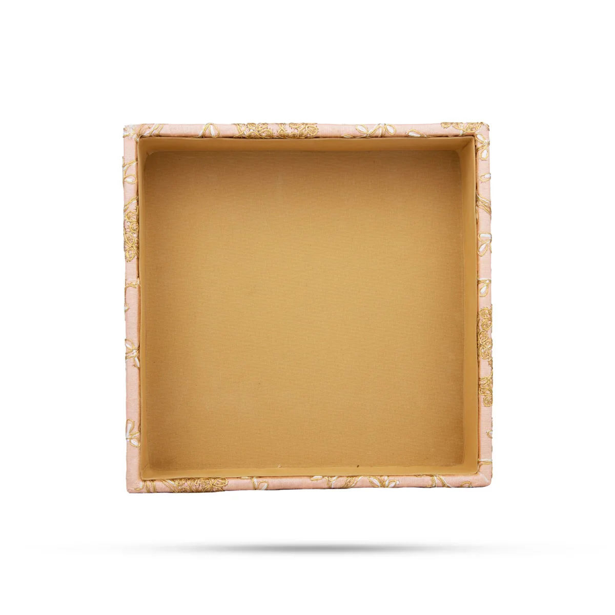 Angoori Tray - 2 x 8 Inches | Jari Design Tray/ Square Shape Decorated Tray for Home - Image 4