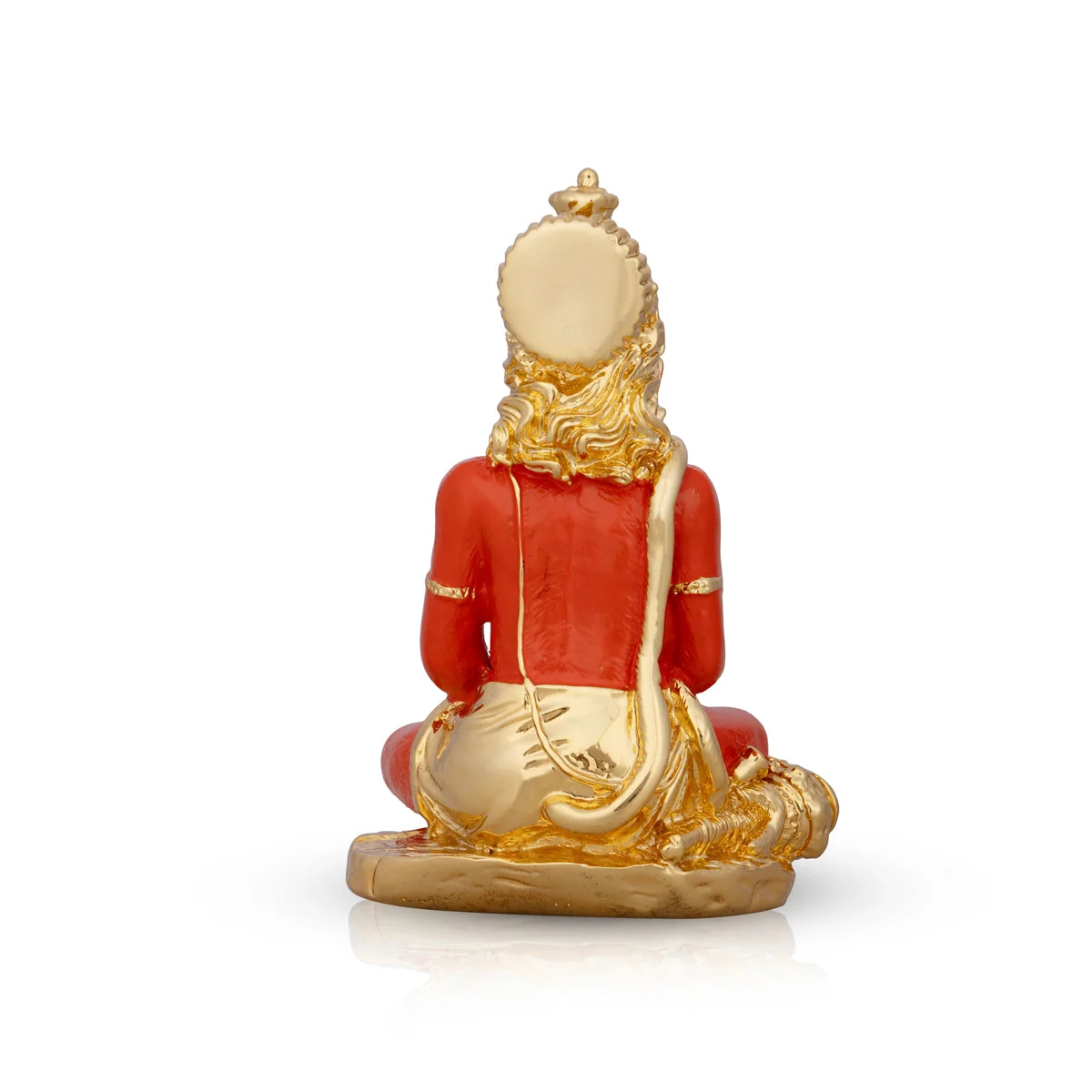 Anjaneya Statue - 5 x 3 Inches | Ceramic Sculpture/ Hanuman Statue for Pooja - Image 6