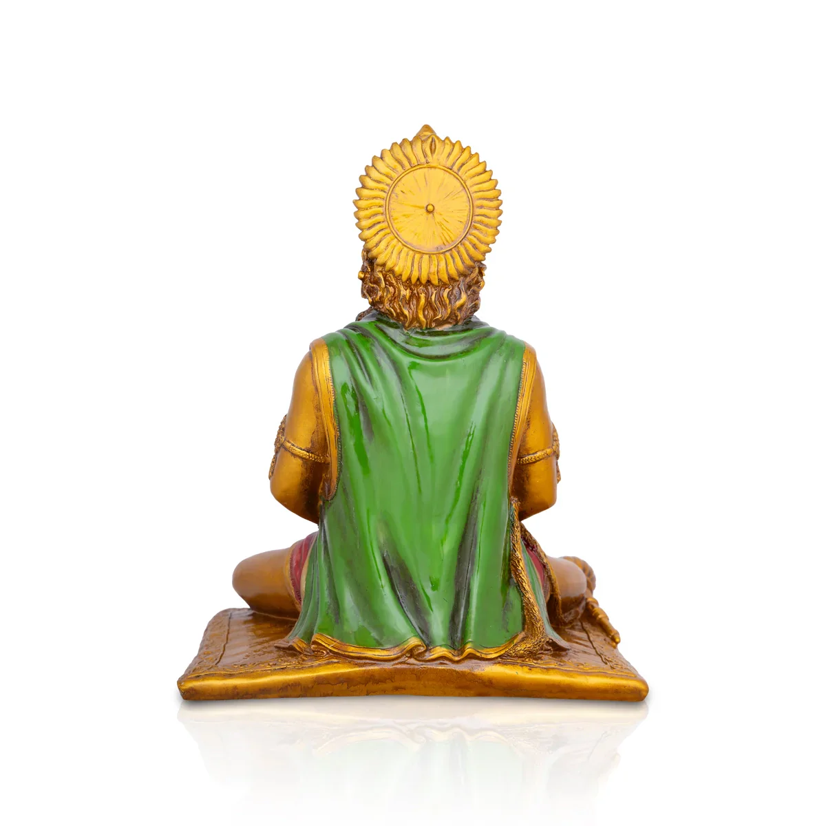 Anjaneya Statue - 8 x 6 Inches | Hanuman Statue/ Hanuman Murti/ Resin Statue for Pooja - Image 4