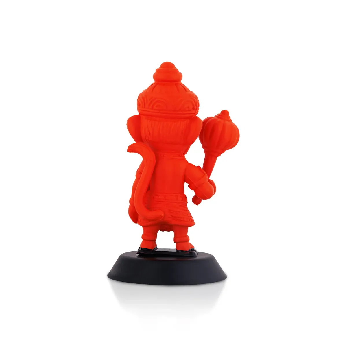 Anjaneya Statue Car Dashboard Stand - 3.75 X 1.5 Inches | Car Decor/ Red Colour Hanuman Idol For Gifting - Image 5