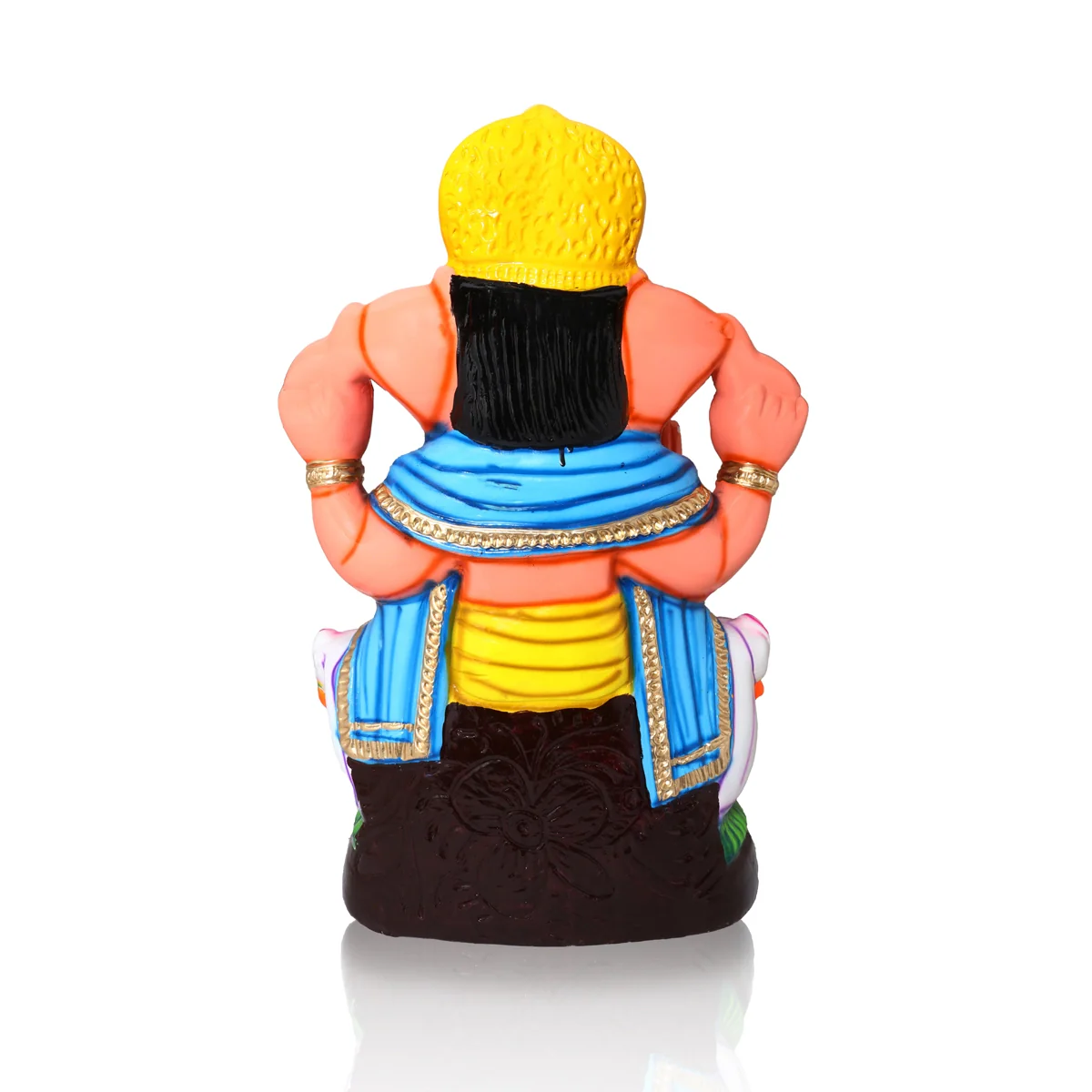 Annam Vinayagar Paper Mache Golu Bommai - 27 x 18 Inches | Giri Golu Doll/ Navaratri Golu Bomma/Gombe/Bommai - Image 4