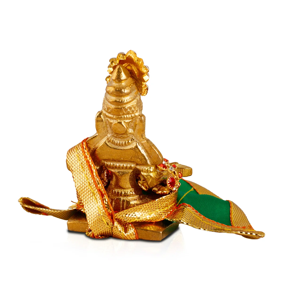 Annapoorani Idol - 2 Inches | Brass Statue/ Annapurna Devi Idol for Pooja/ 85 Gms Approx - Image 5