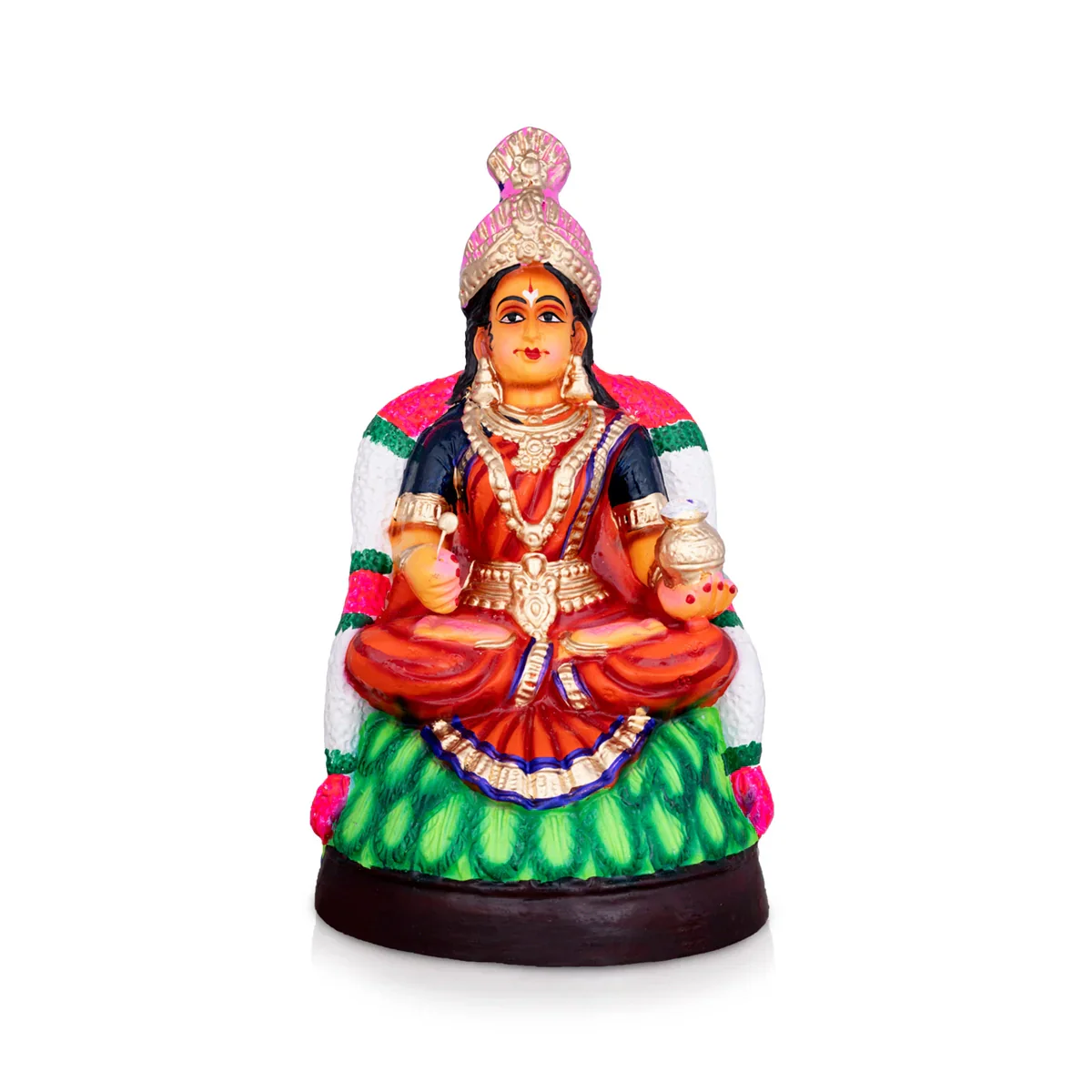 Annapoorani Paper Mache Golu Bommai - 15 x 7.5 Inches | Giri Golu Doll/ Navaratri Golu Bomma/Gombe/Bommai