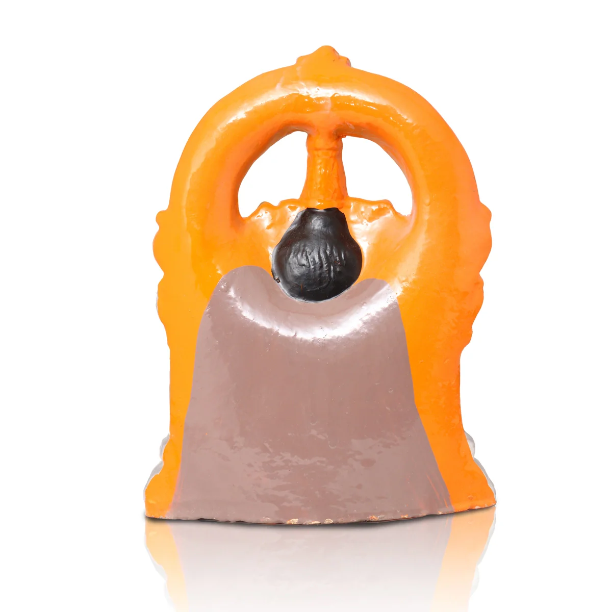 Arai Kasu Amman Clay Golu Bommai - 12 X 9 Inches | Navaratri Golu Gombe/ Giri Golu Doll/ Navratri Decor - Image 5